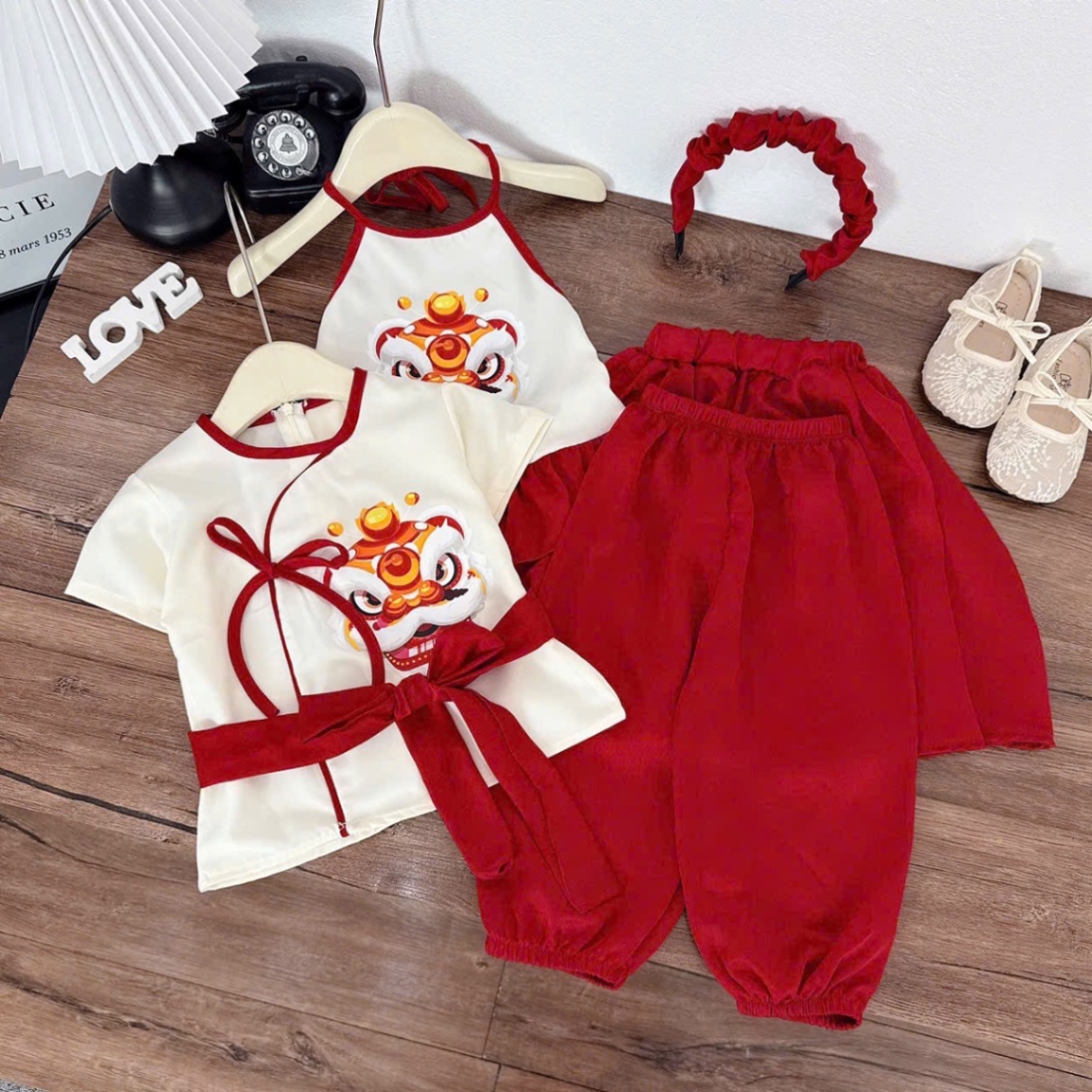 Sét đầu lân cho bé trai gái