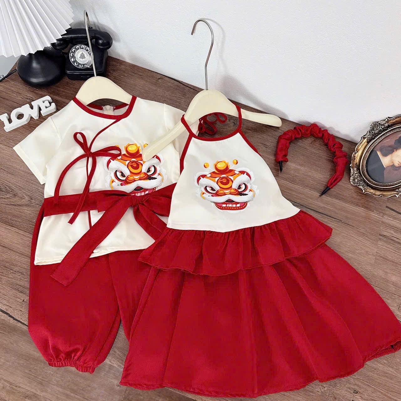 Sét đầu lân cho bé trai gái