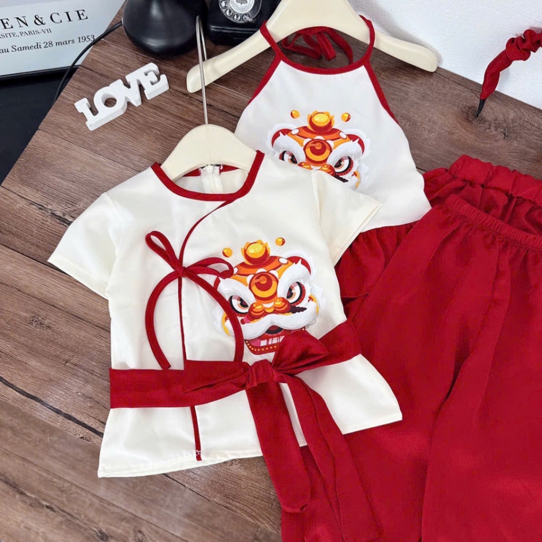 Sét đầu lân cho bé trai gái