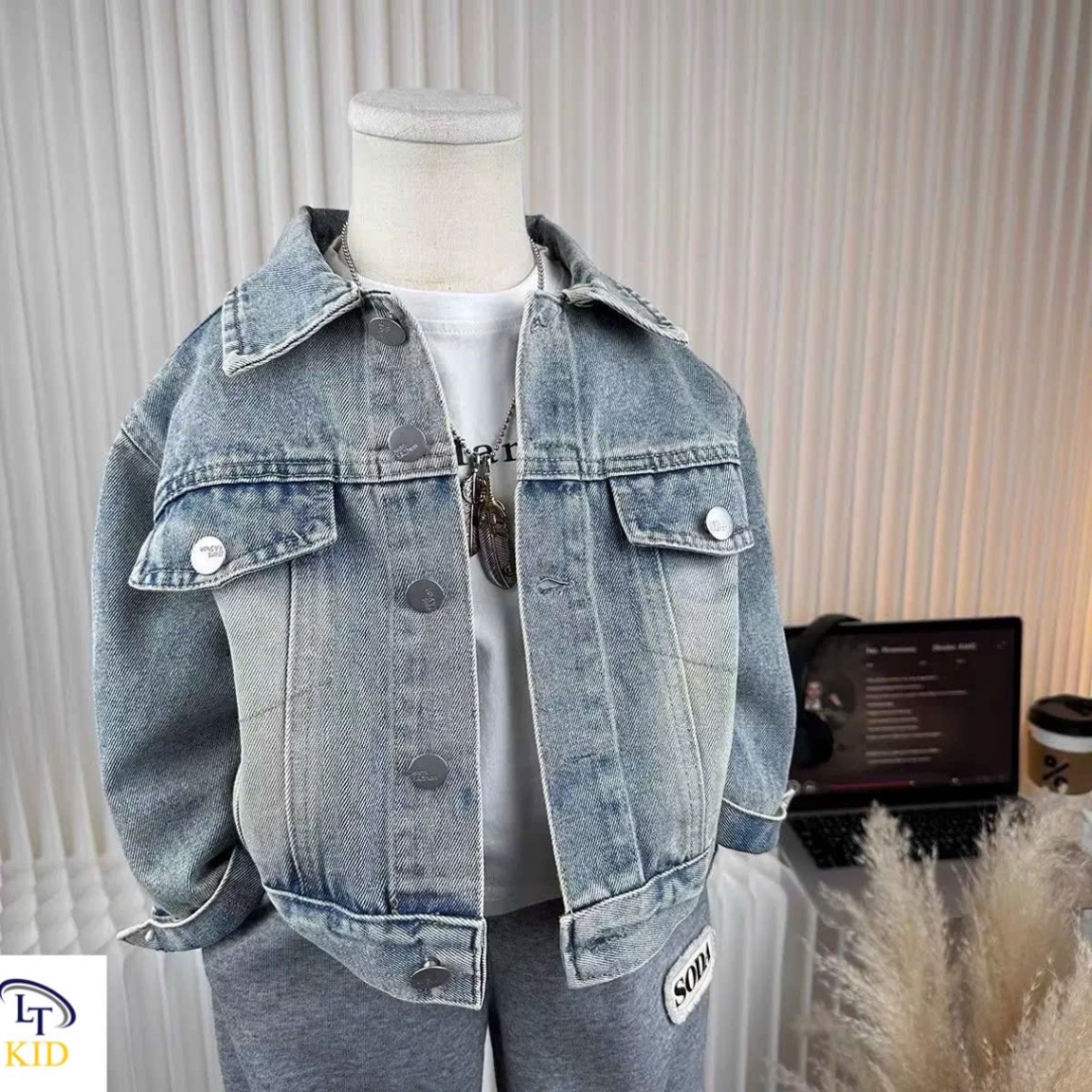 Sét bộ bò dài tay bé trai lt