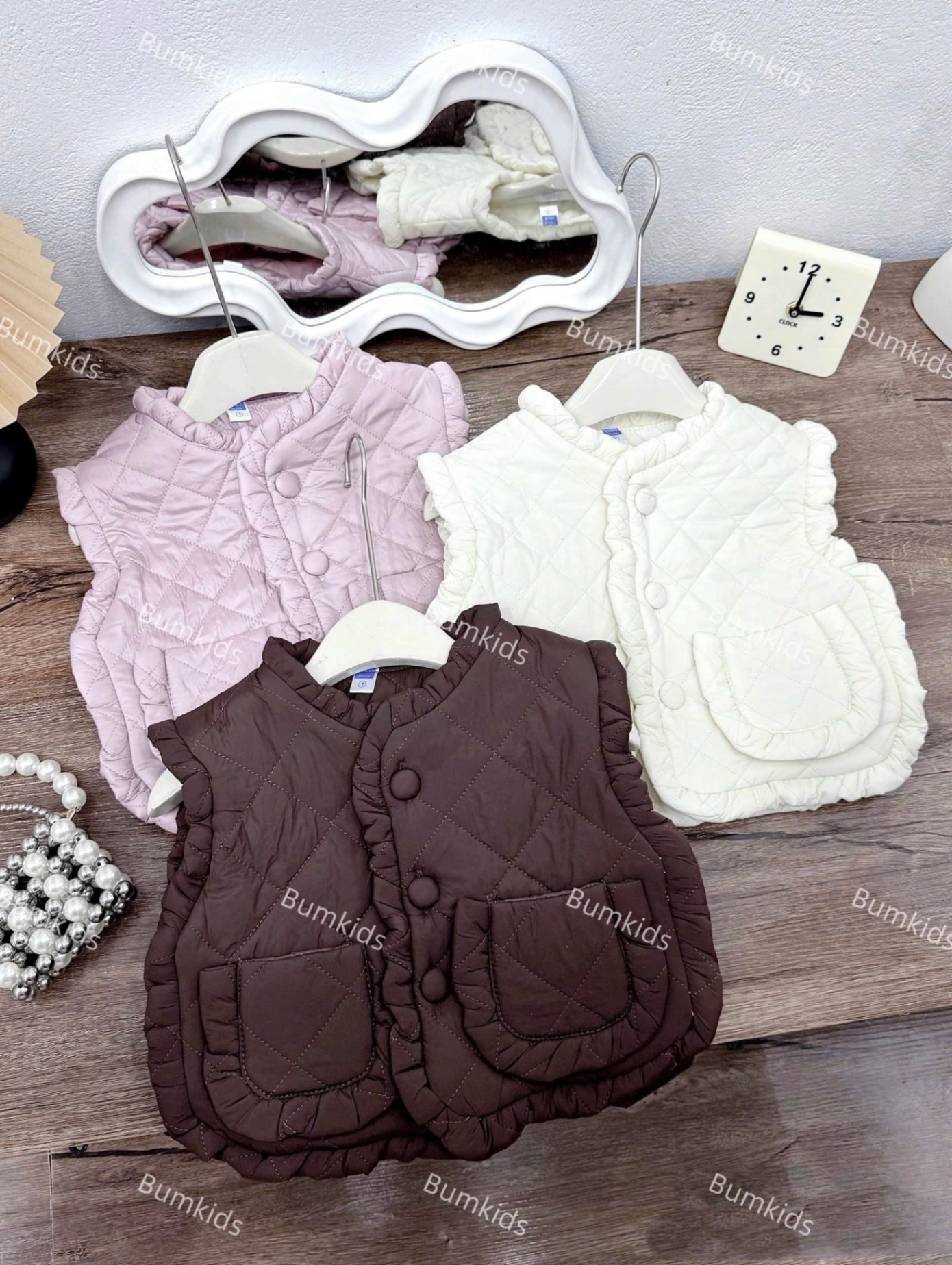 Áo phaogile bumkid bé gái