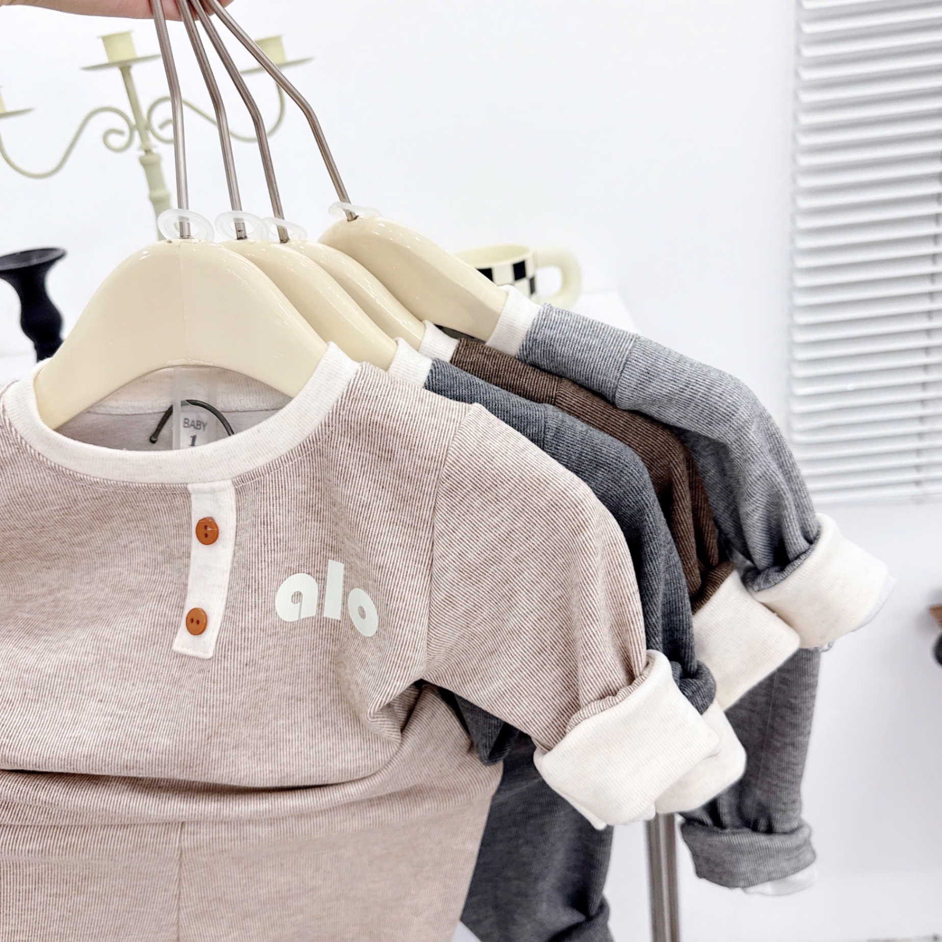 Sét bộ tăm thỏ alo 1-5 cho bé