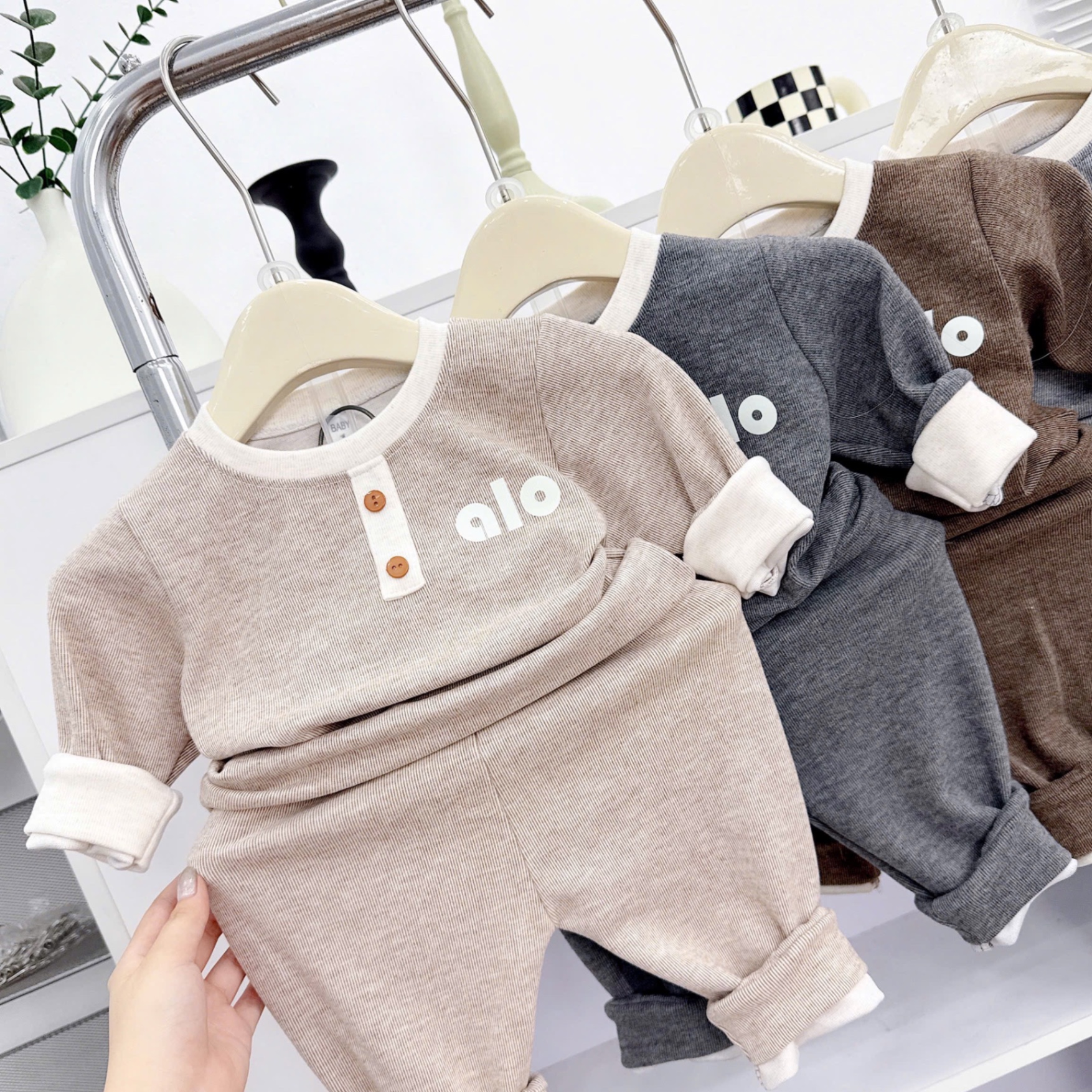 Sét bộ tăm thỏ alo 1-5 cho bé