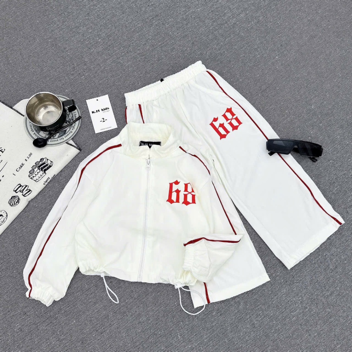 Bộ gió G8 dài tay bé gái