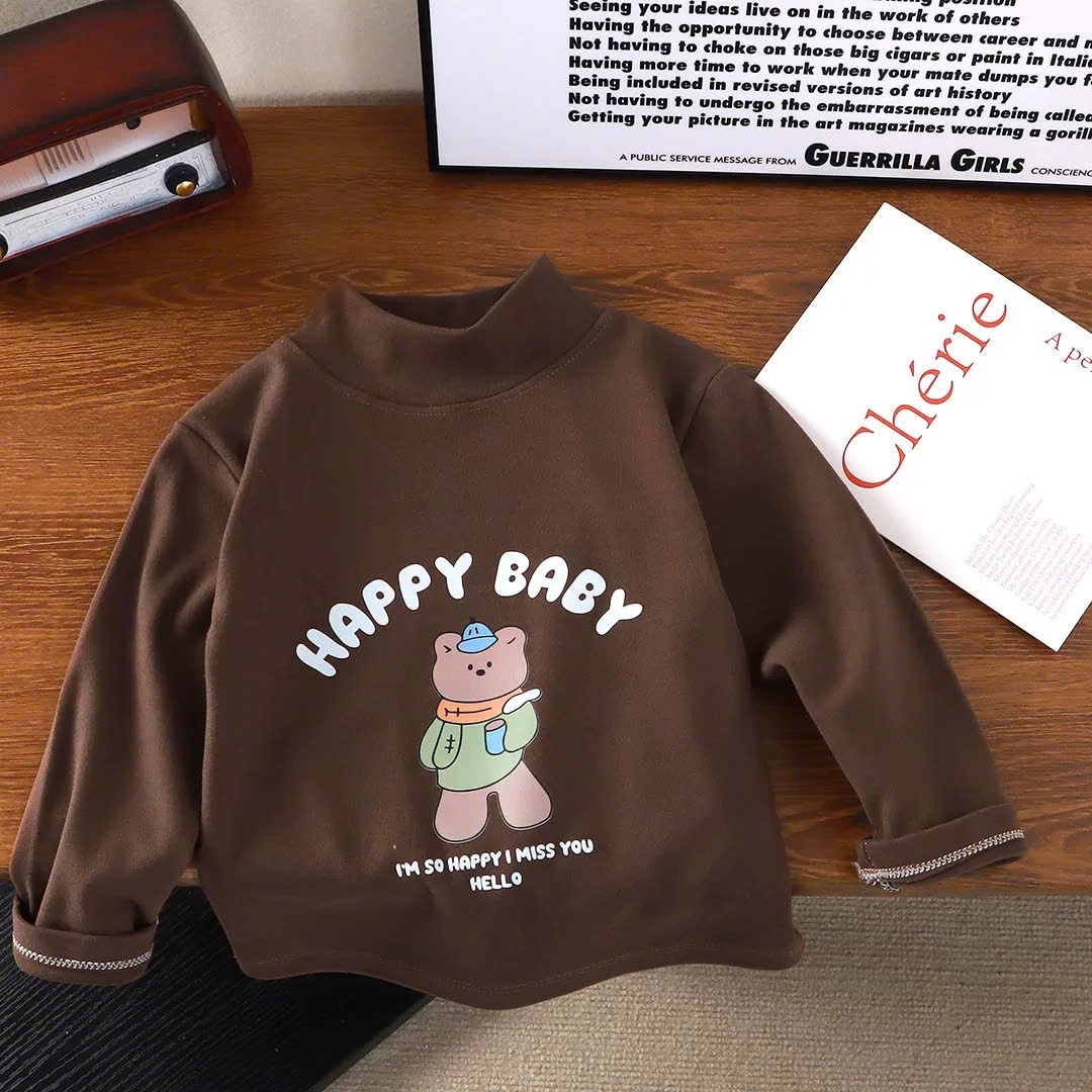 Sét 3 áo zip lông 2 mặt cho bé trai gái