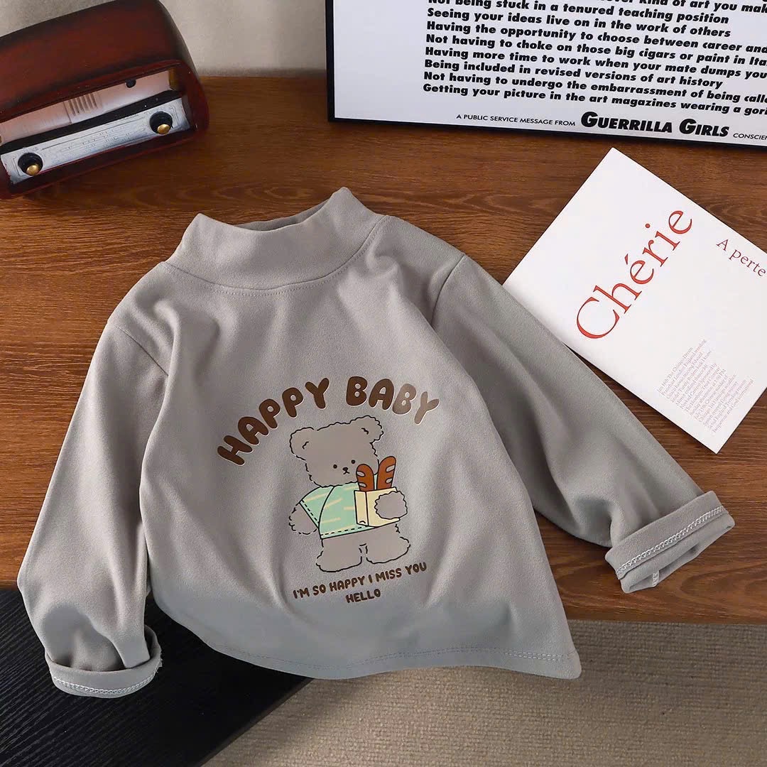 Sét 3 áo zip lông 2 mặt cho bé trai gái