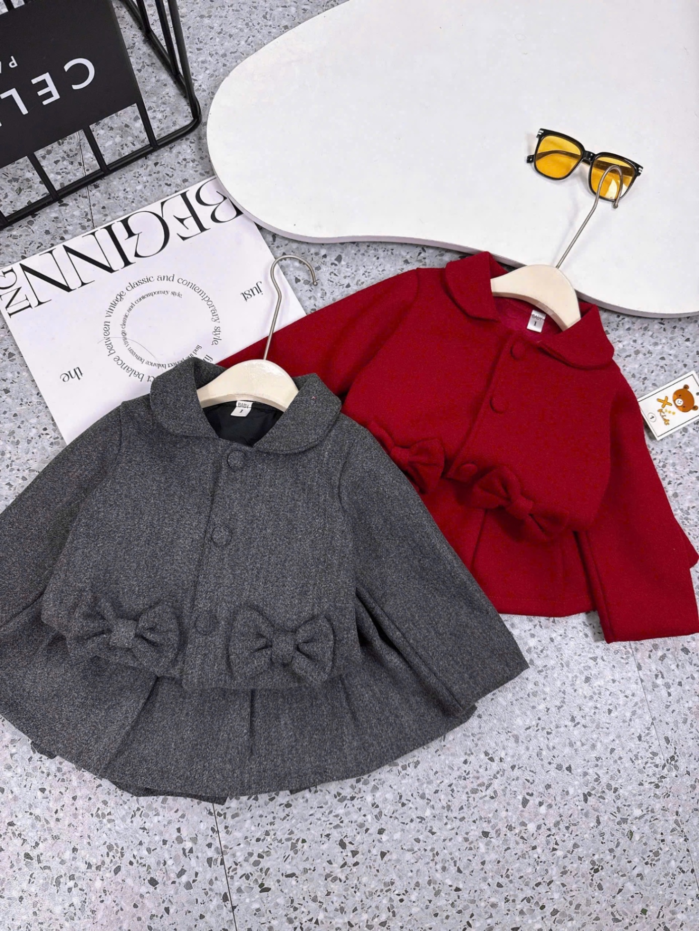 Sét dạ nơ túi cv bé gái