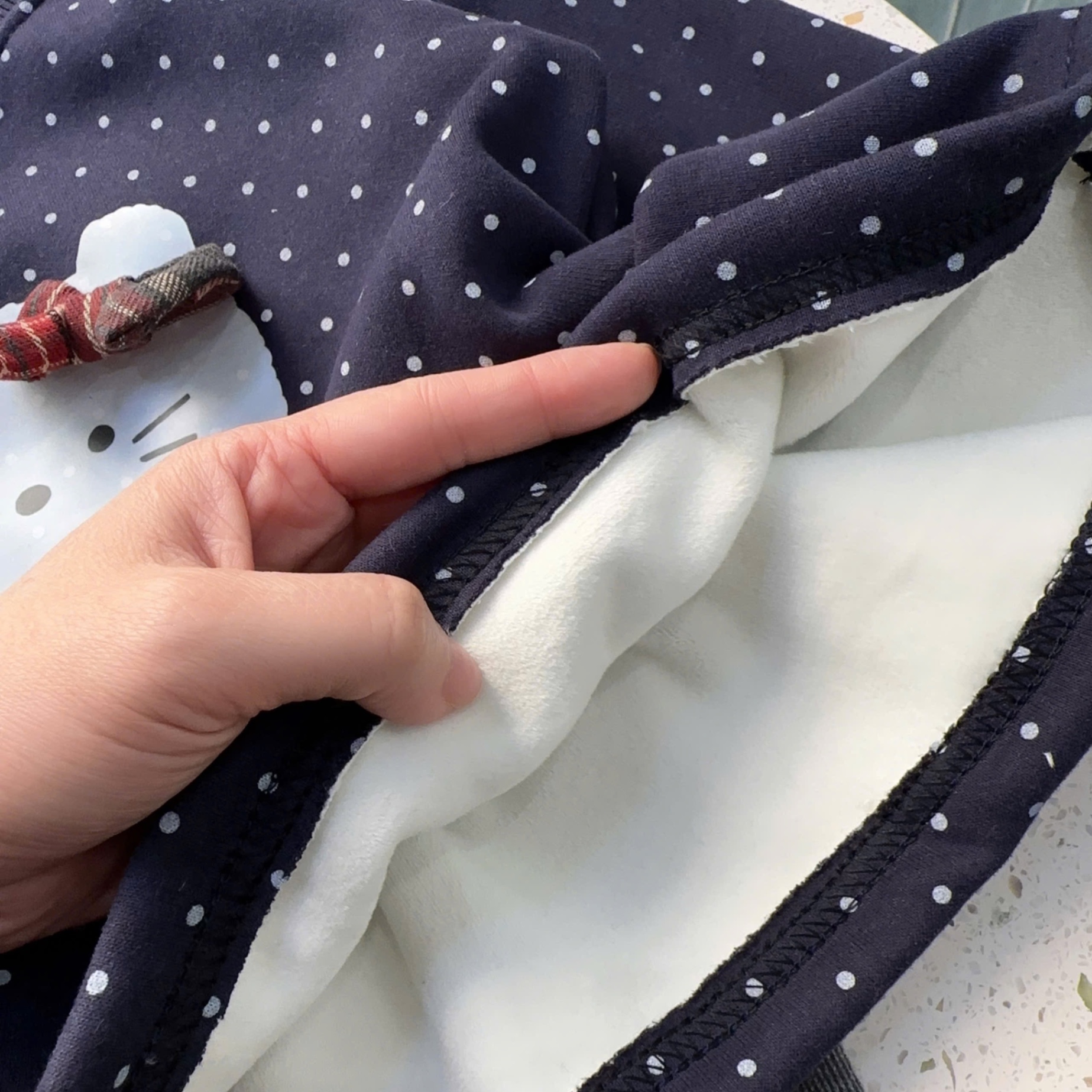 Sét bộ nỉ chấm bi kitty lót nỉ lông quần legging bé gái