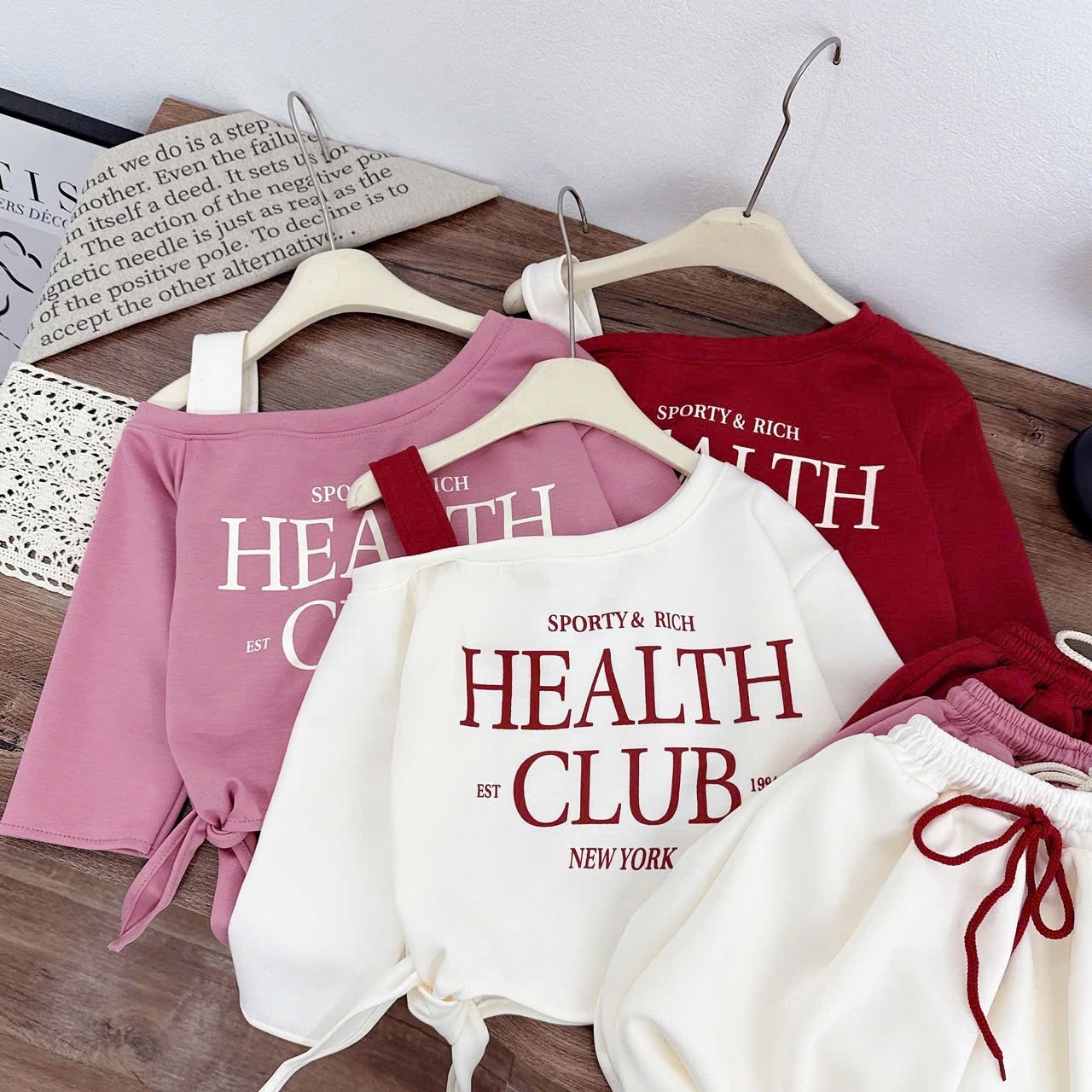 Sét bộ club quần bồng bé gái