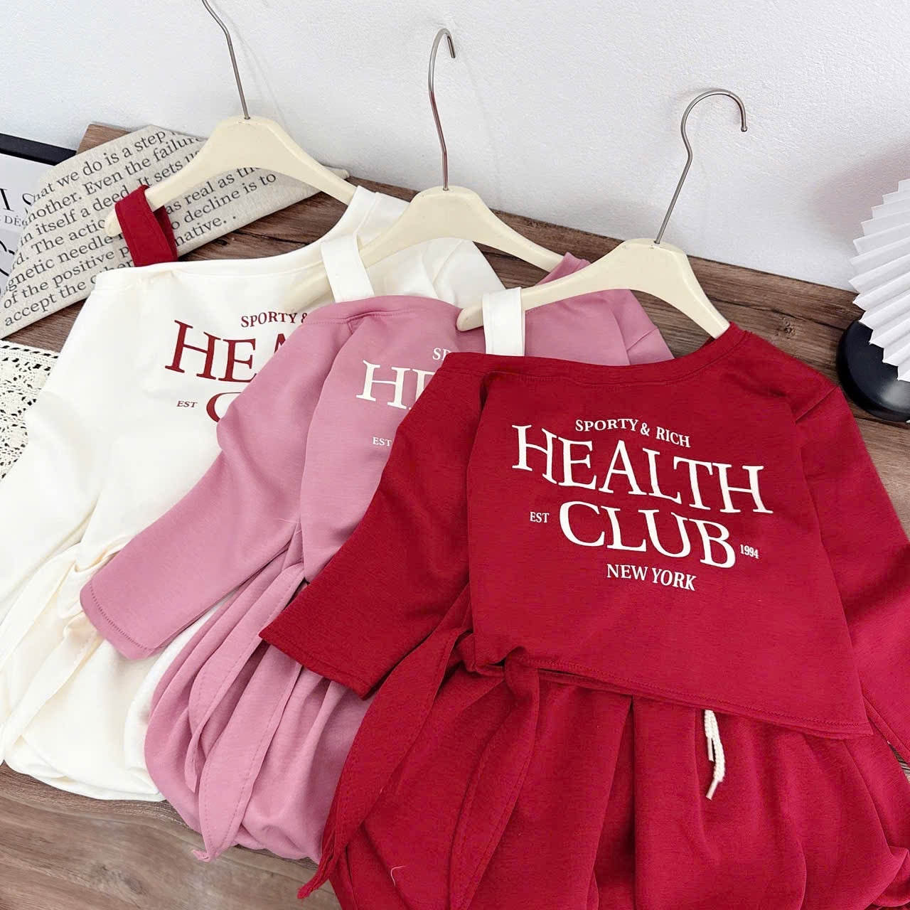 Sét bộ club quần bồng bé gái