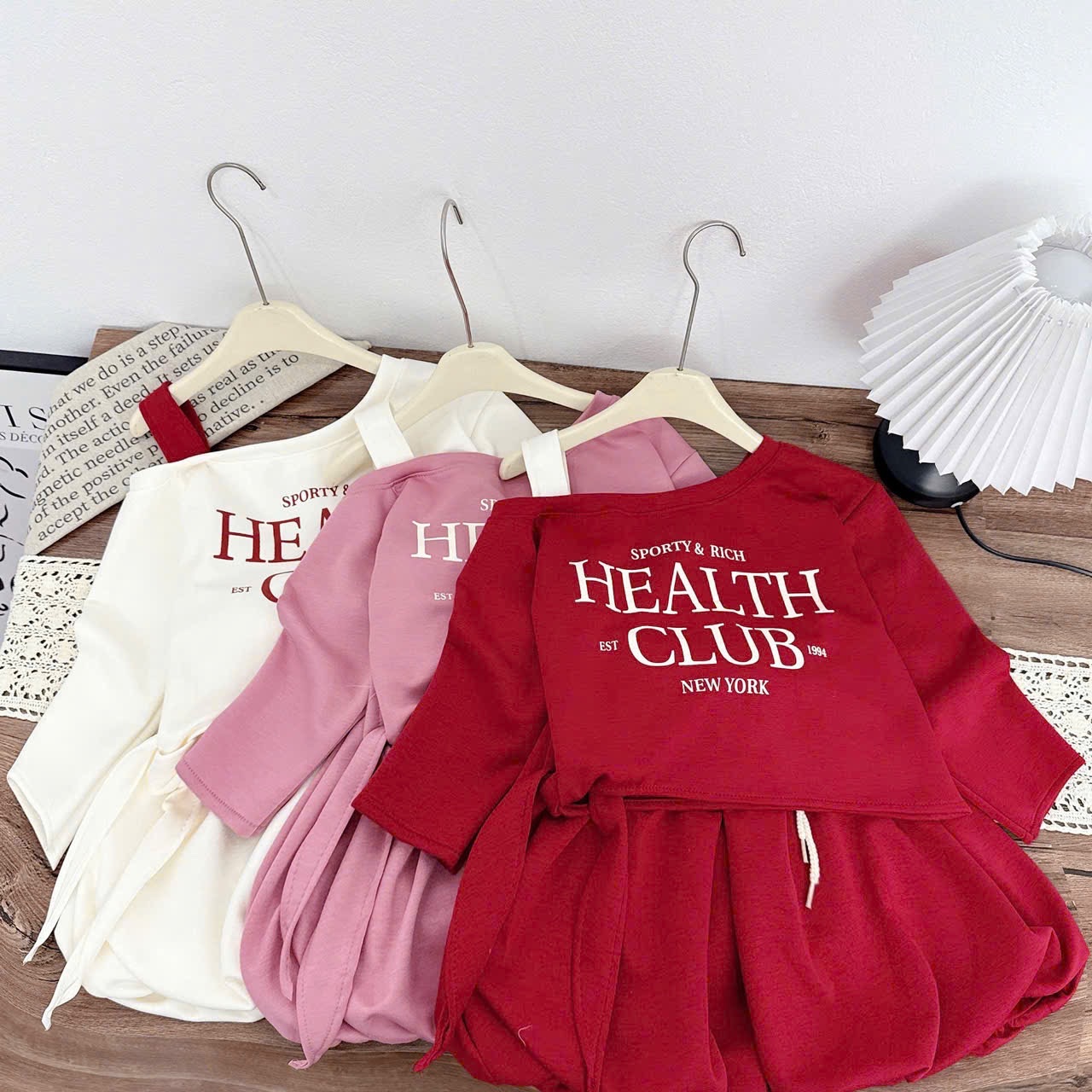 Sét bộ club quần bồng bé gái