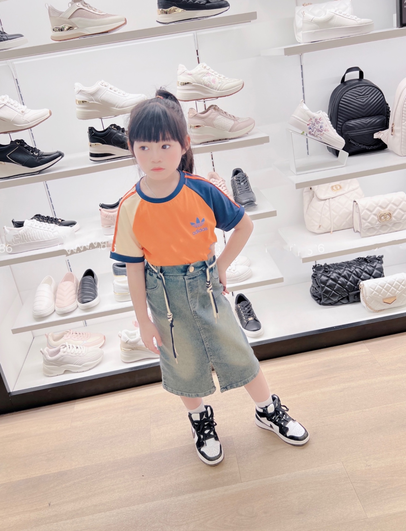 Sét áo das cam cv bò bé gái