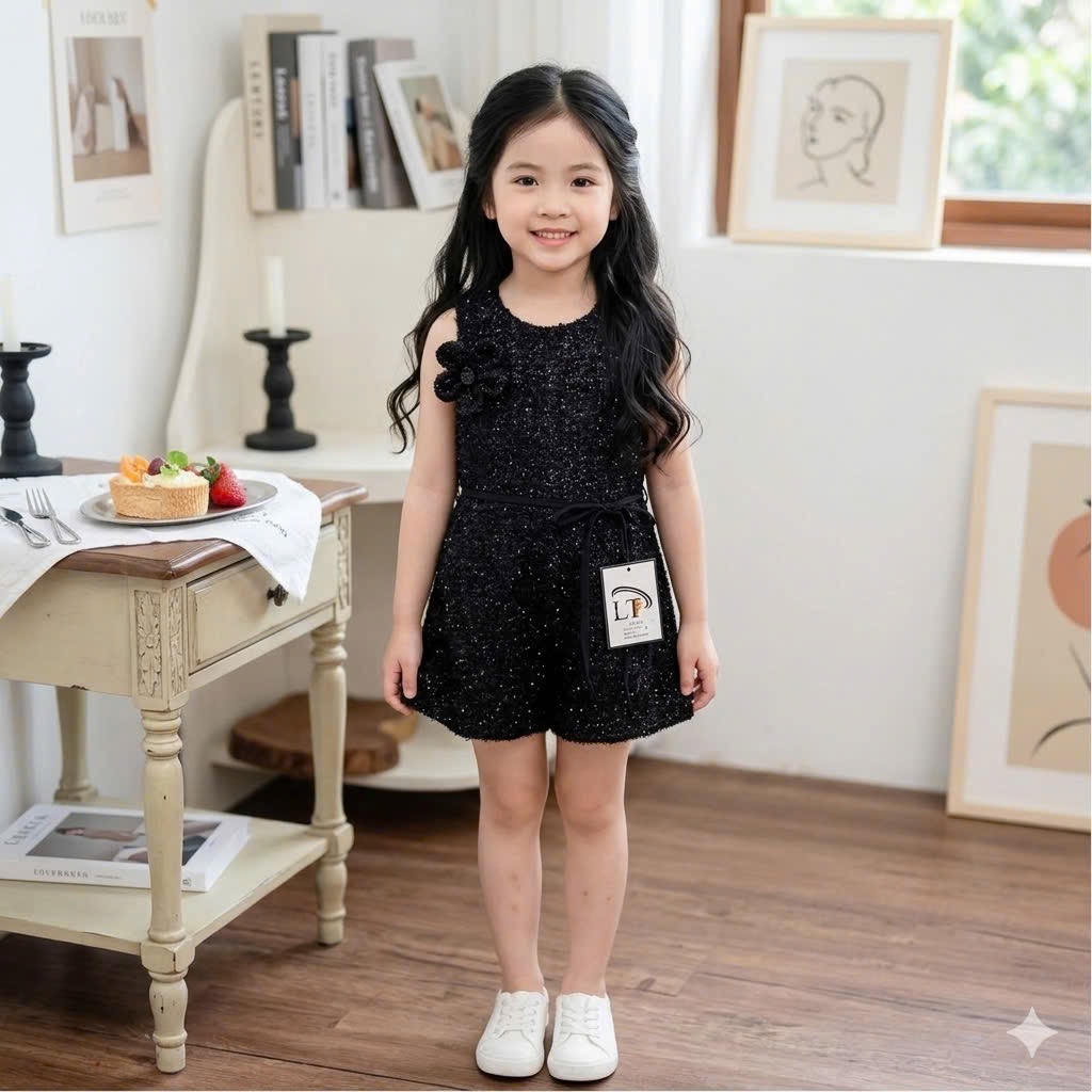 Jum kim tuyến có lót mềm bé gái