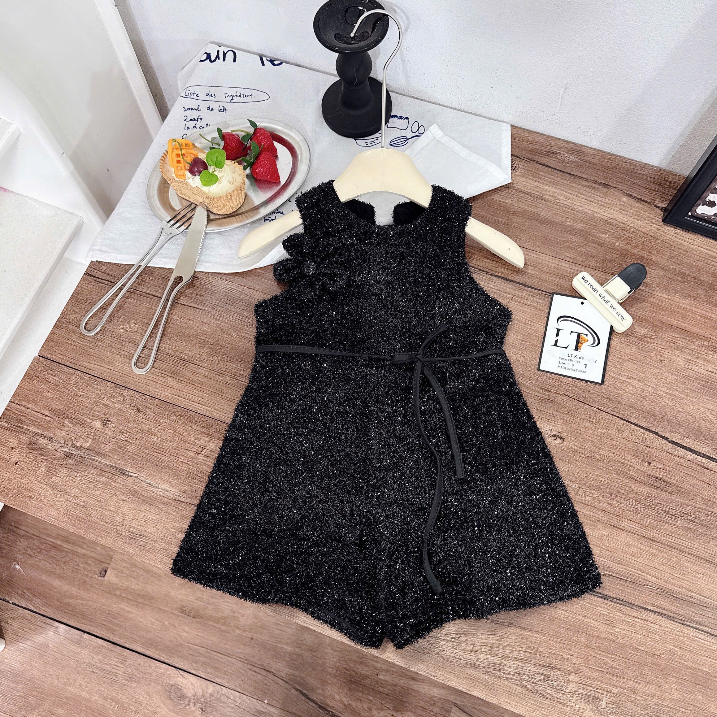 Jum kim tuyến có lót mềm bé gái