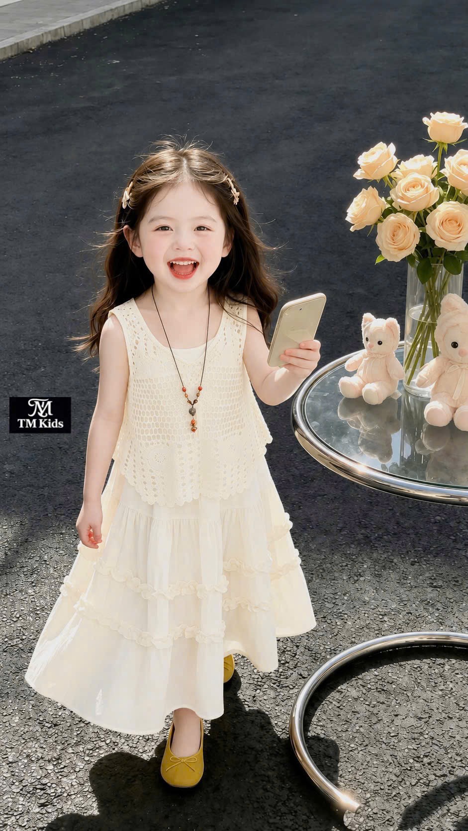 Sét 3 chi tiết tiểu thư tm bé gái