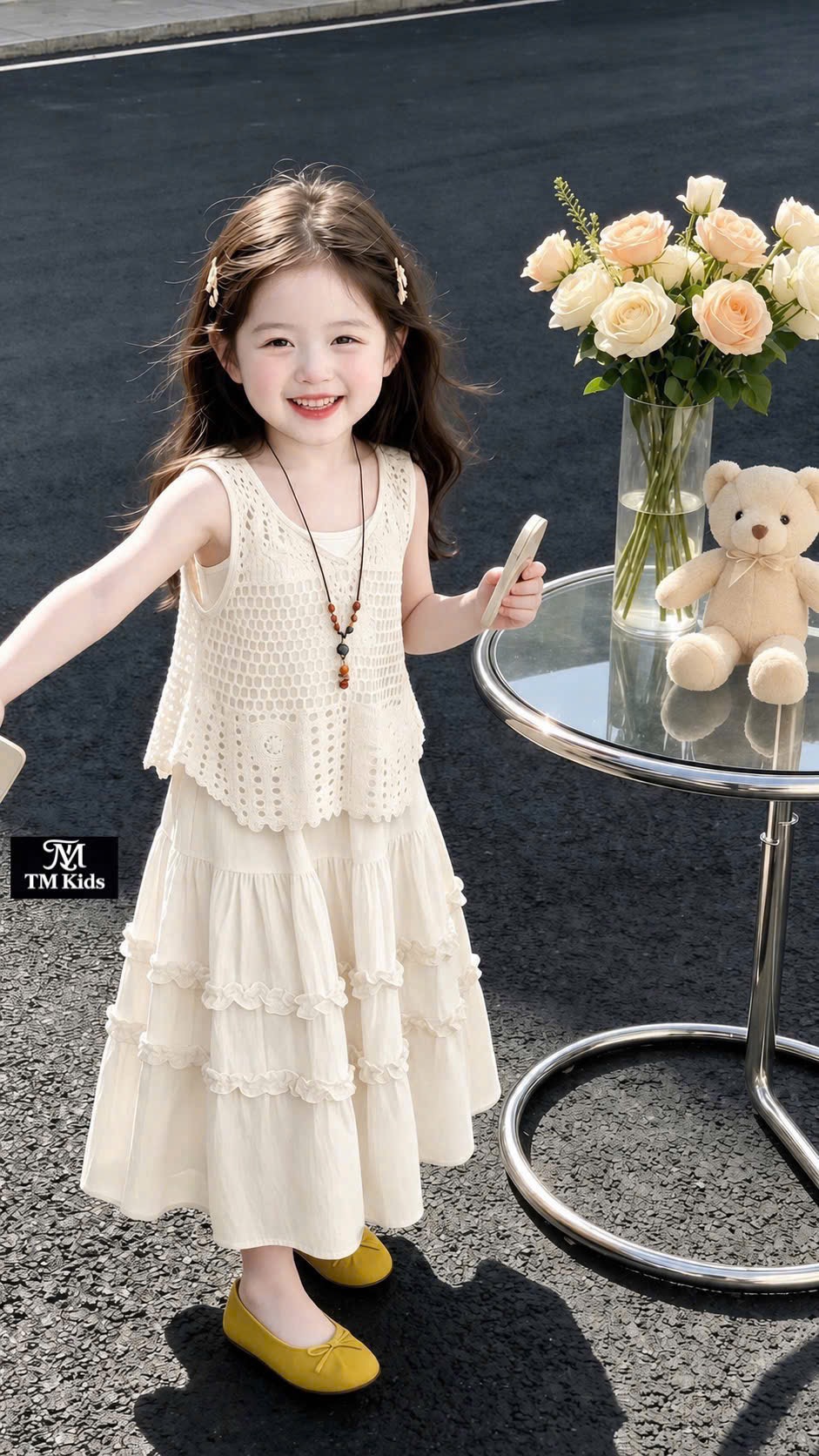 Sét 3 chi tiết tiểu thư tm bé gái