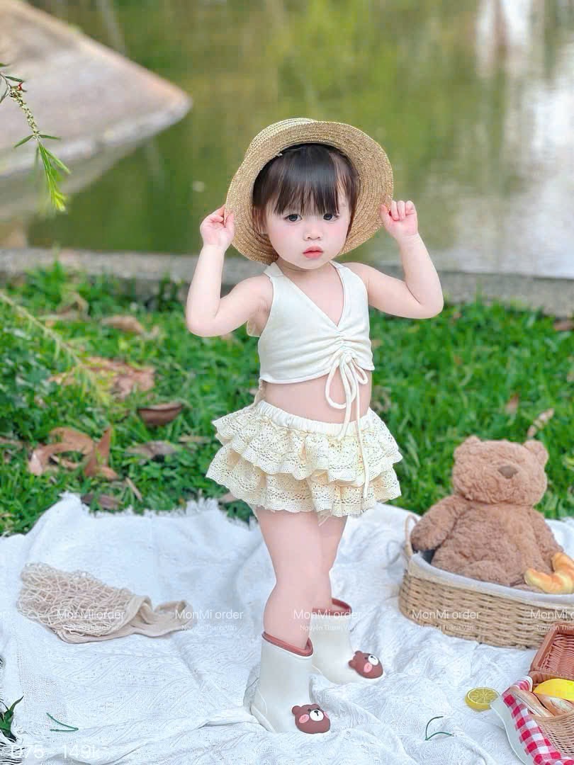 Sét bikini siêu xinh bé gái