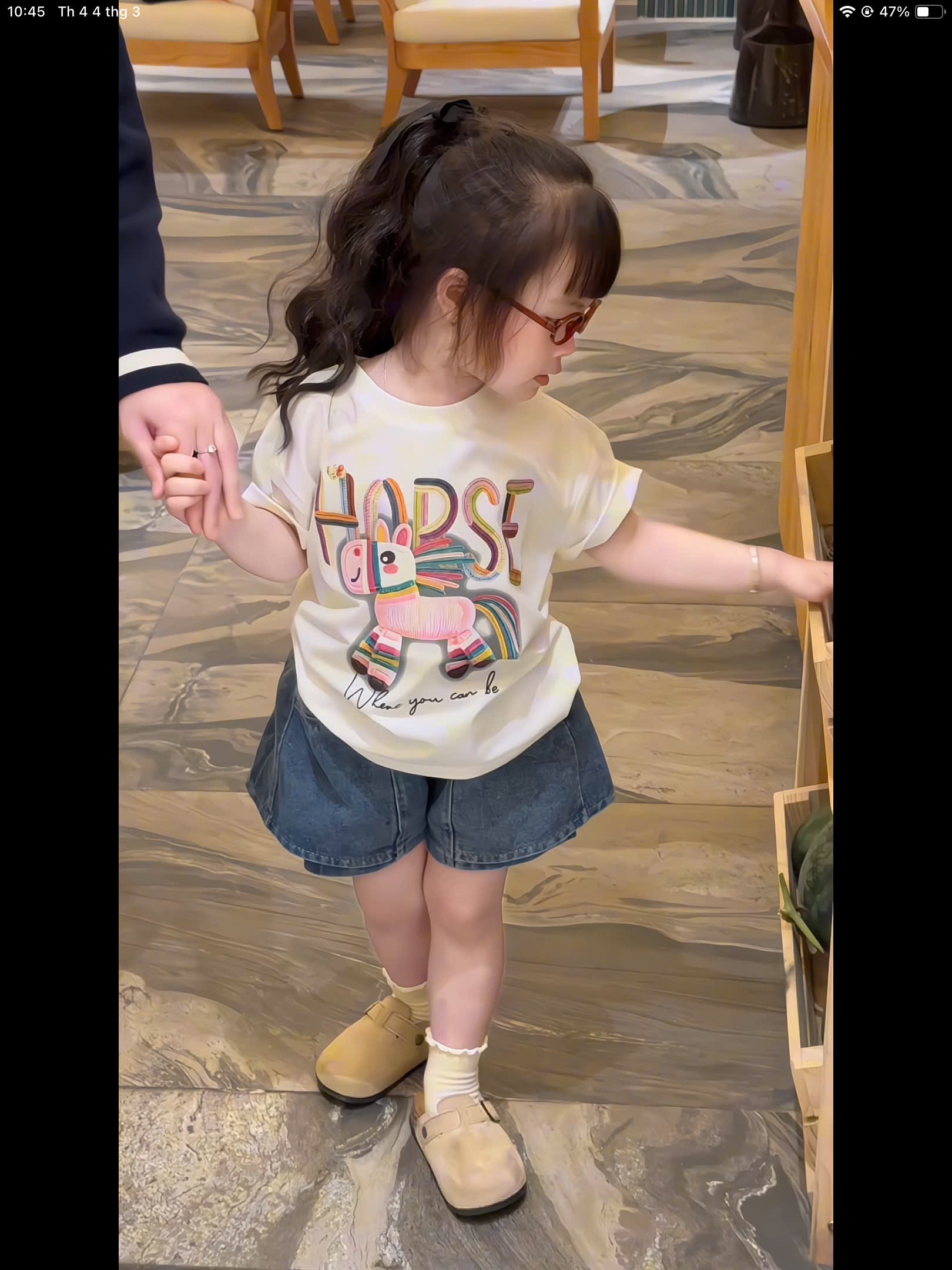 Sét bộ áo ngựa quần sooc bò kh