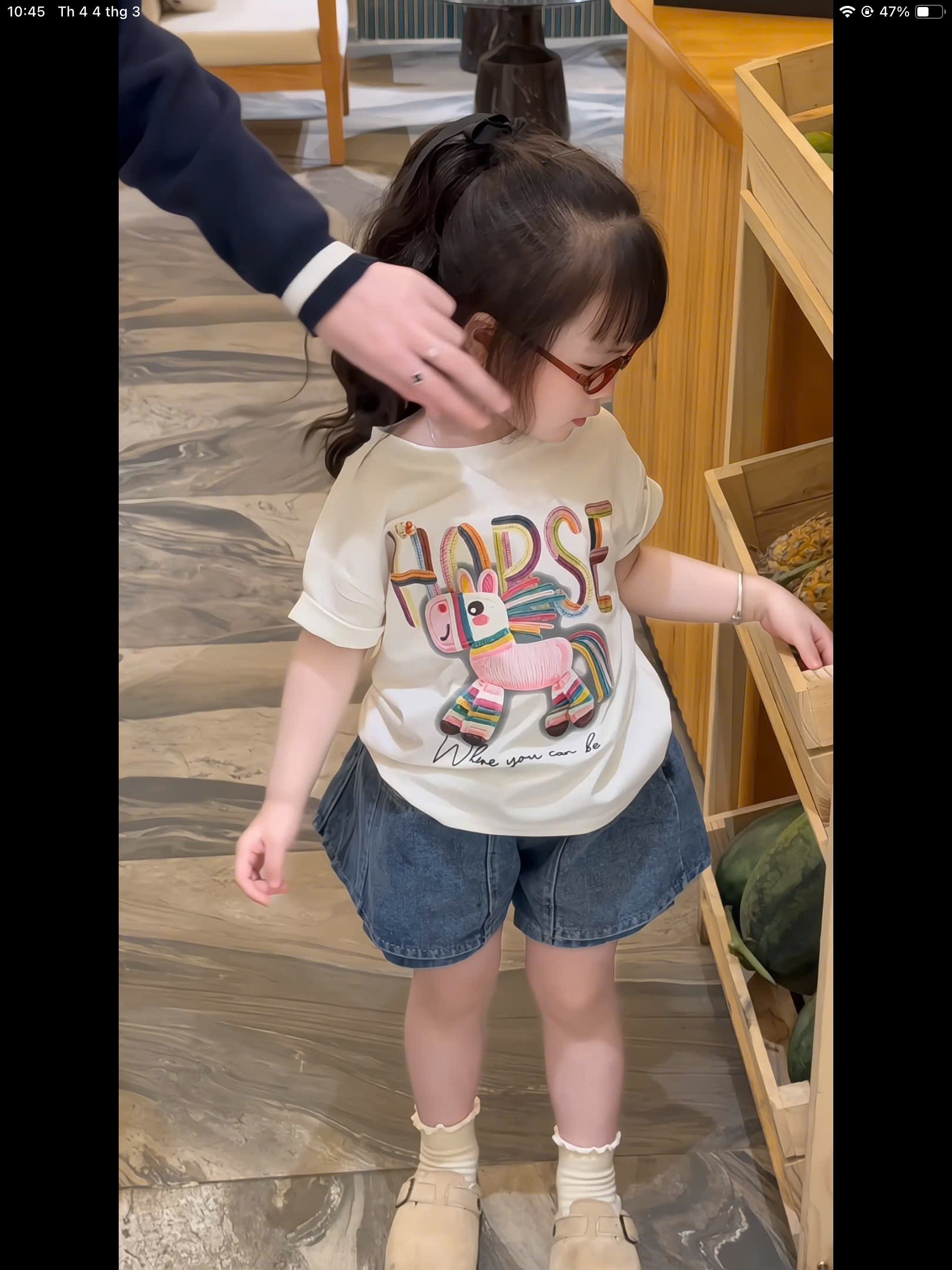 Sét bộ áo ngựa quần sooc bò kh