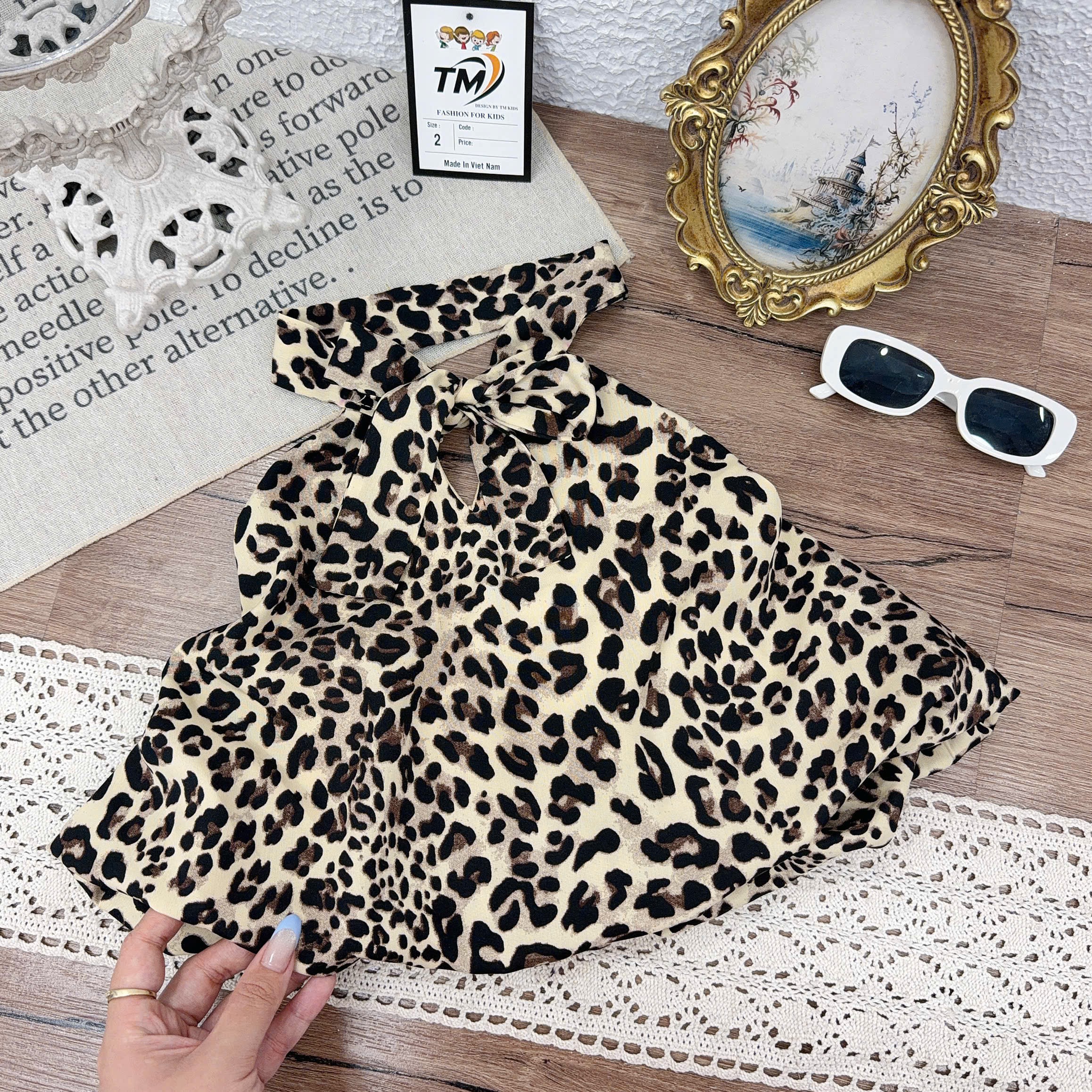 Sét bộ đốm quần bồng bé gái