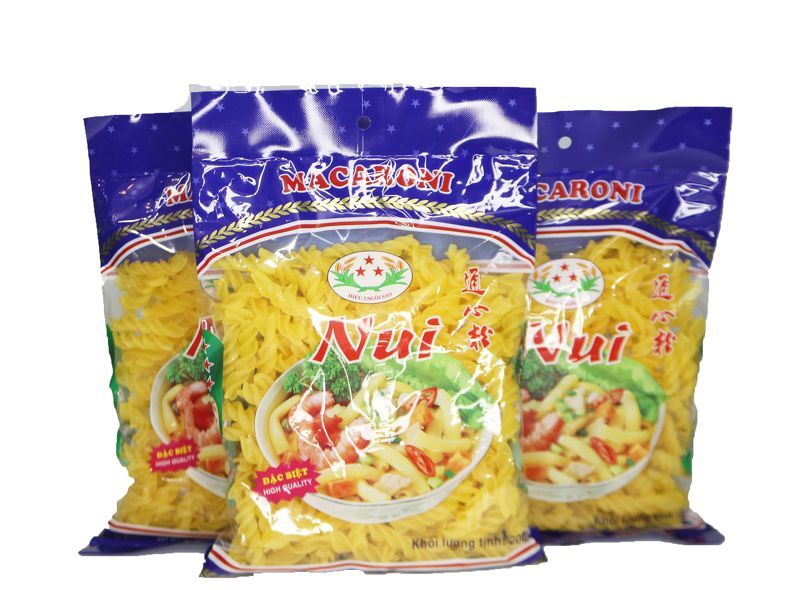 Nui hình xoắn gói - 200gr