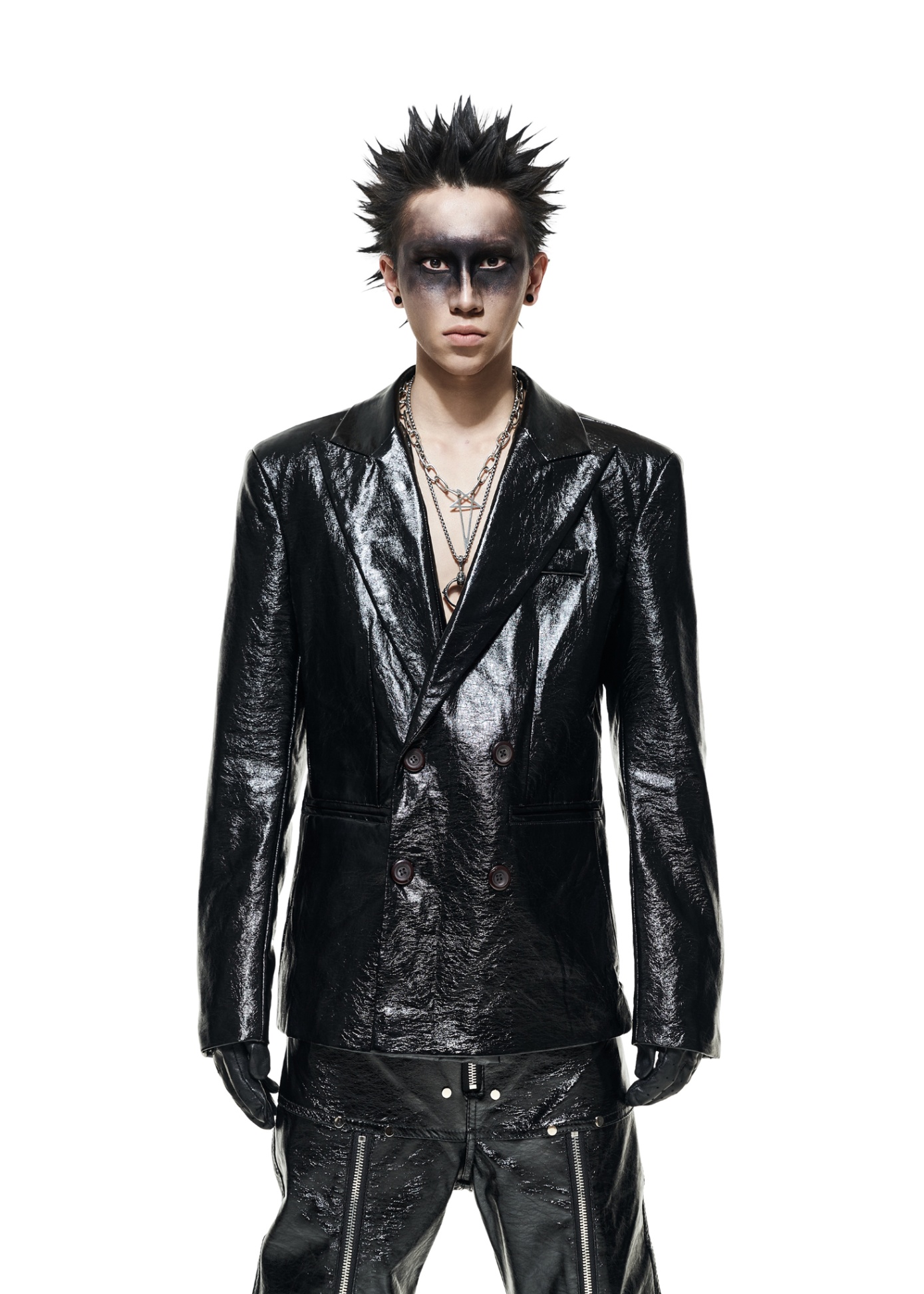 AK.091 Leather Blazer