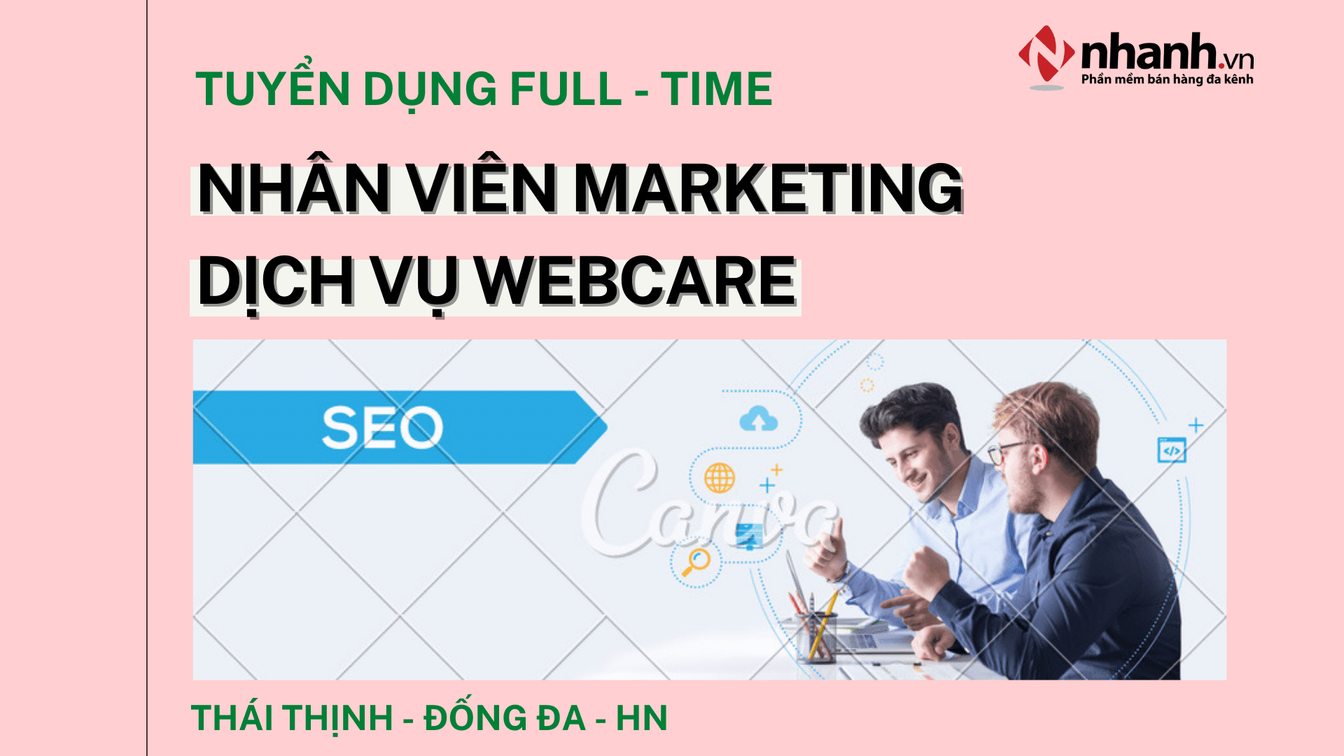 [HN] NHÂN VIÊN MARKETING - DỊCH VỤ WEBCARE