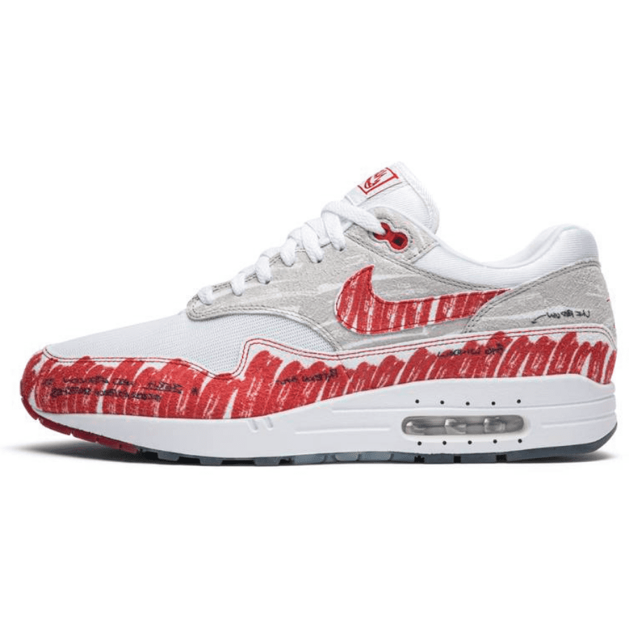 Giày nam Nike Air Max 1 ‘Sketch To Shelf – University Red’