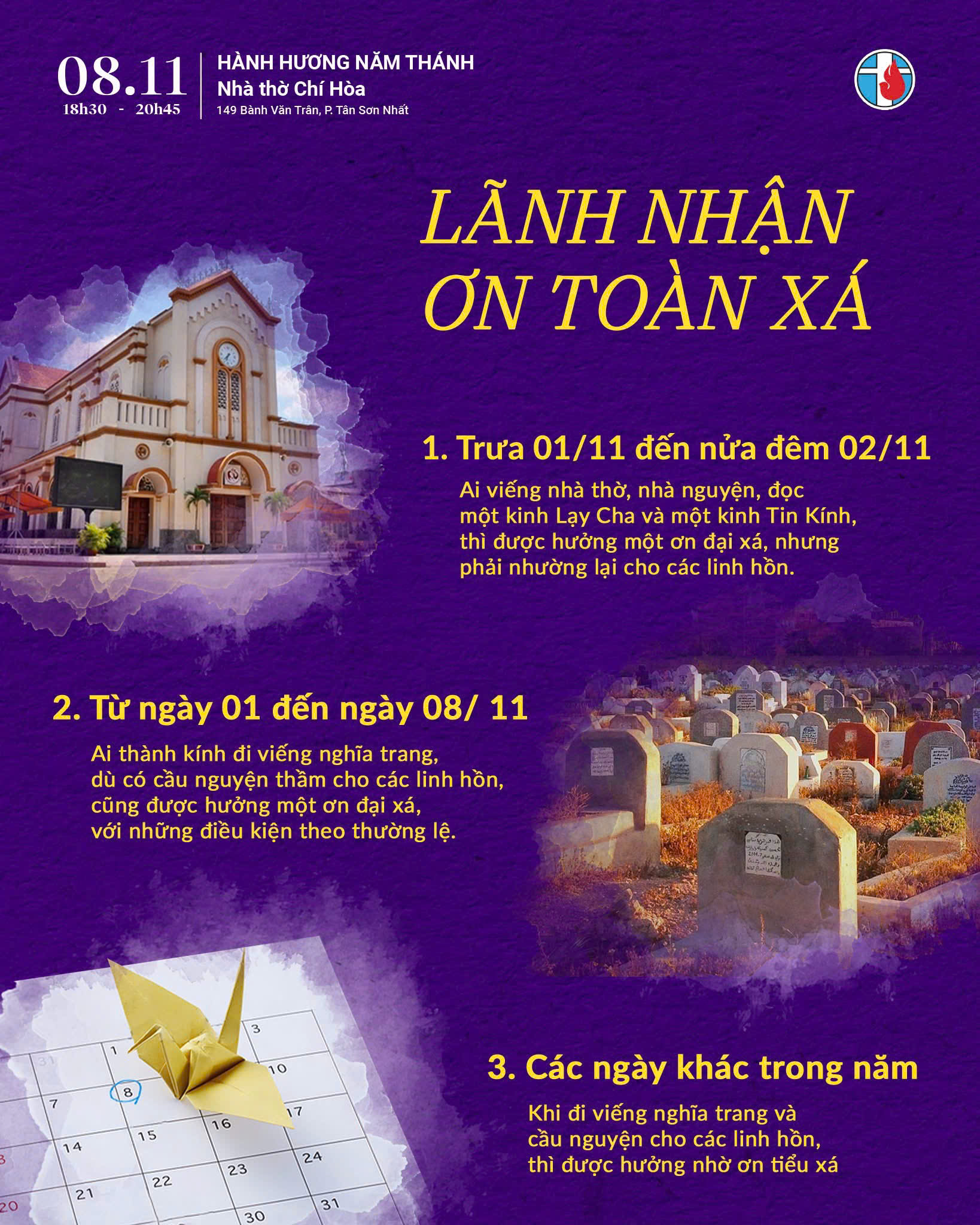 LÃNH NHẬN ƠN TOÀN XÁ