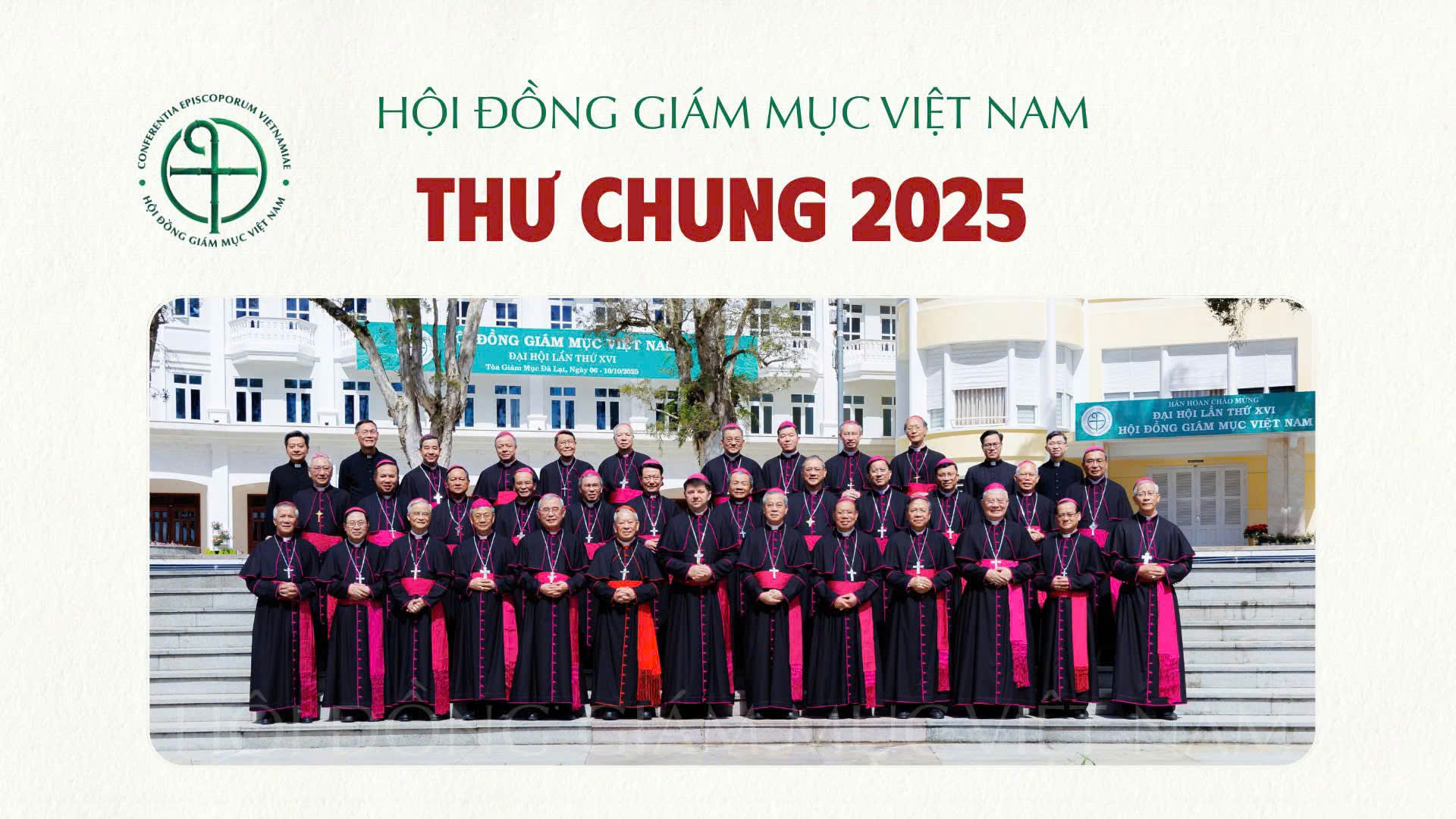 THƯ CHUNG NĂM 2025 CỦA HỘI ĐỒNG GIÁM MỤC VIỆT NAM VỀ SỨ MẠNG LOAN BÁO TIN MỪNG
