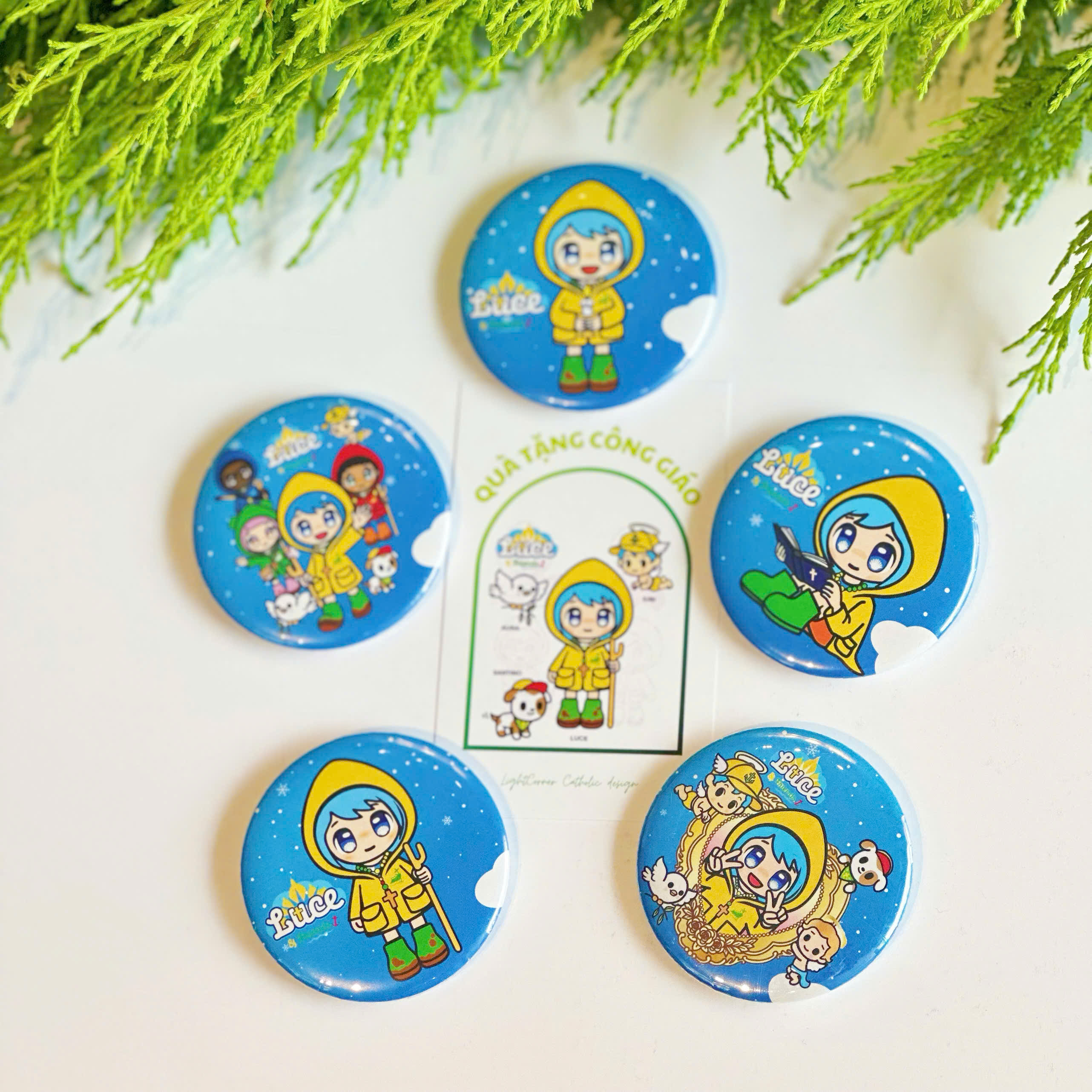 HUY HIỆU LUCE LINH VẬT NĂM THÁNH