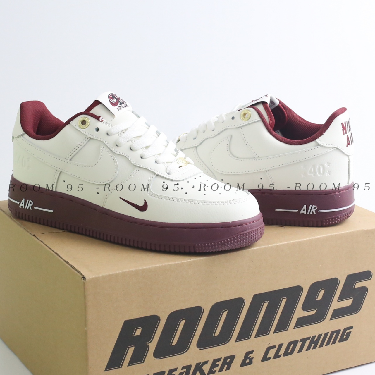 R06 Nike Air Force 1 'White Red'