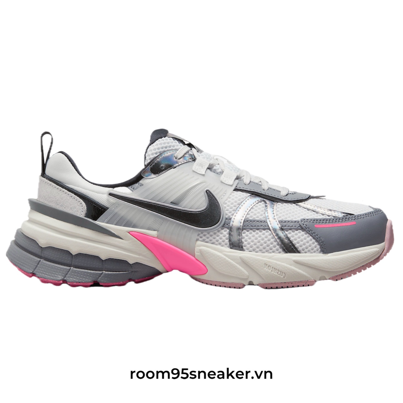 R08 Nike V2K Run 'Grey Pink'