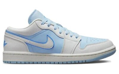 R01 Nike Air Jordan 1 Low SE Reverse Ice Blue