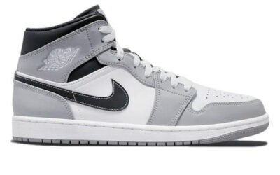 R04 Jordan 1 Mid Light Smoke Grey Anthracite