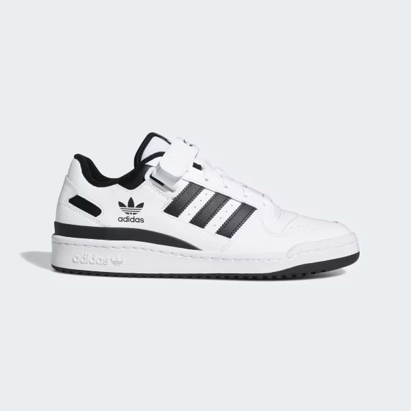 R32 Adidas Forum Low White Black