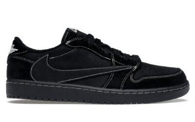 R01 Jordan 1 Retro Low OG SP Travis Scott Black Phantom