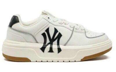 R17 MLB Chunky Liner Low New York Yankees Ivory