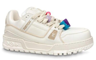 R19 Louis Vuitton LV Trainer Maxi White