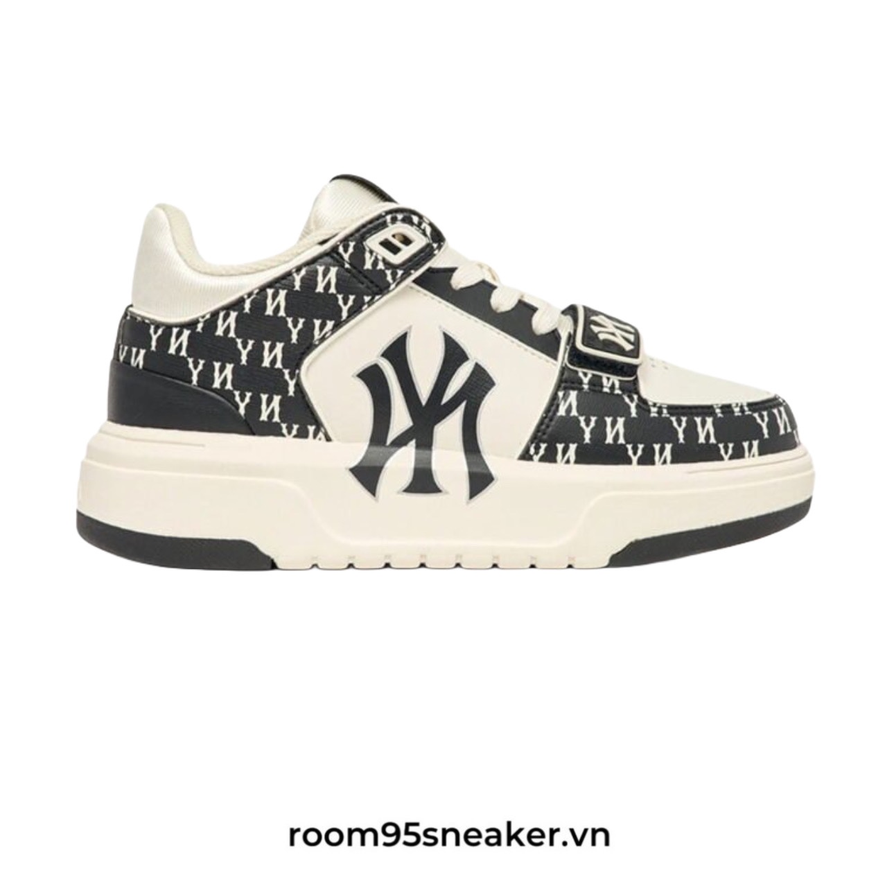 R17 MLB Chunky Liner Mid Classic Monogram New York Yankees Black - LS - 36