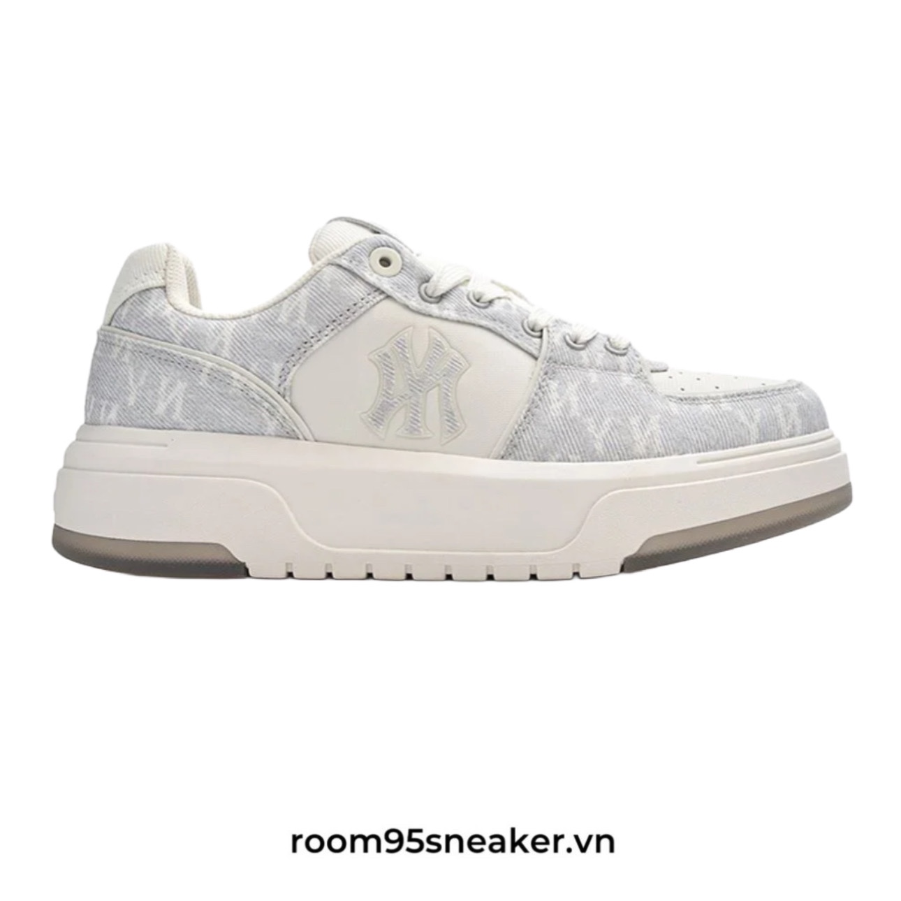 R17 MLB Chunky Liner Denim Monogam Grey