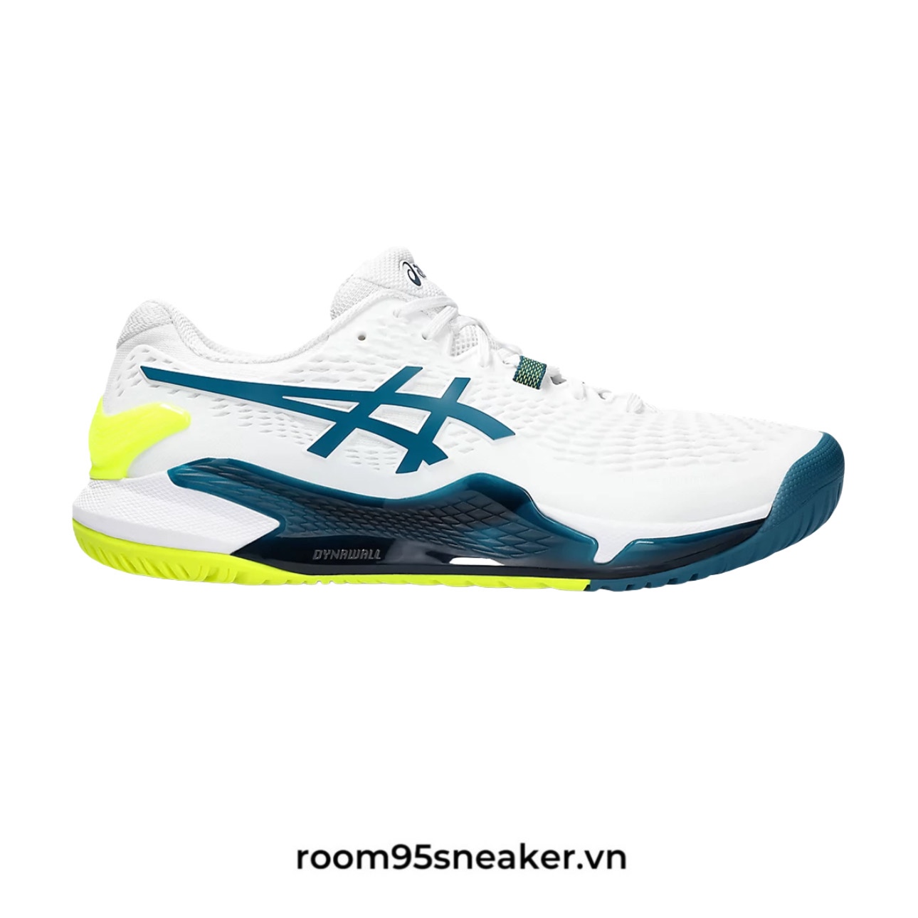 R26 Asics Gel Resolution 9 White/Restful Teal