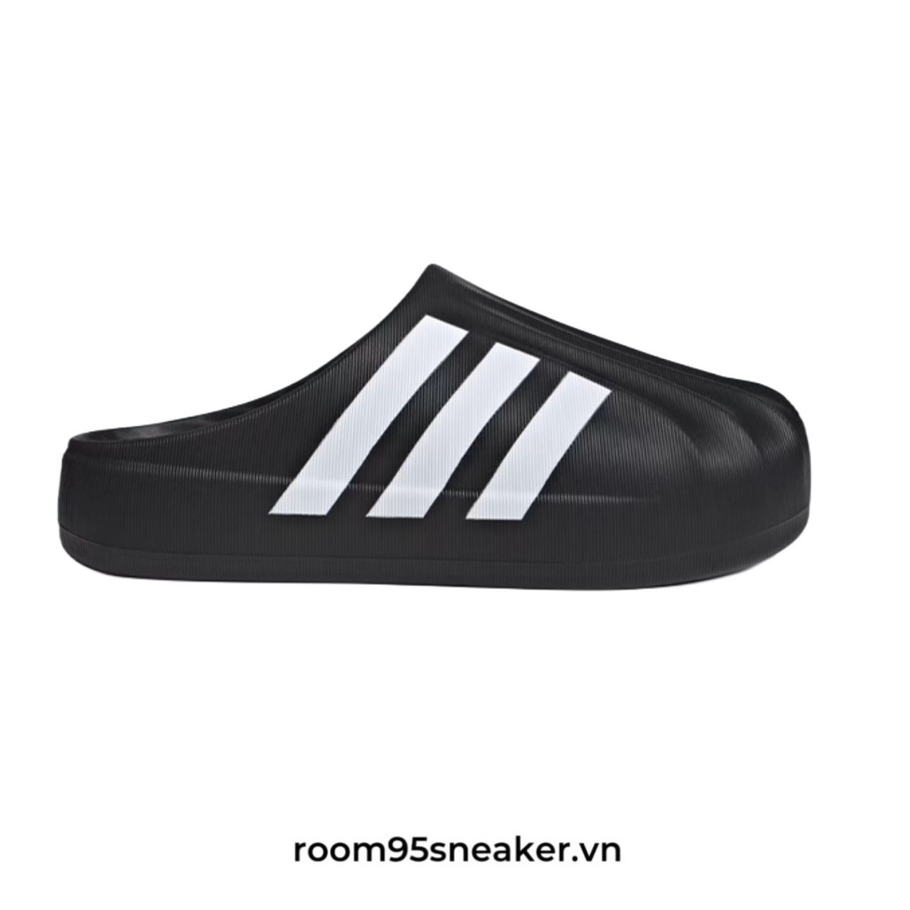 R14 Adidas Adifom Superstar Mule Cloud Black