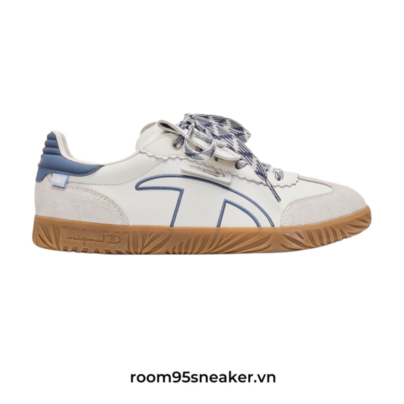 R34 Champion Essentials Champ T-Trainer ' Cream/Blue'