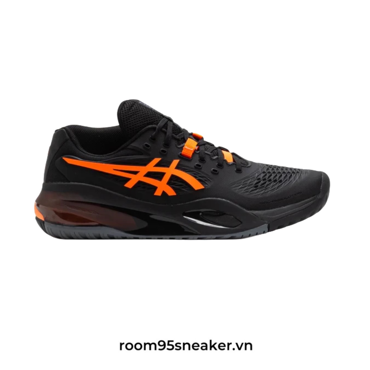 R26 Asics Gel Resolution X Black/Shocking Orange