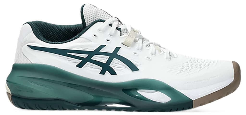 R26 Asics Gel-Resolution X 'White Saxon Green'