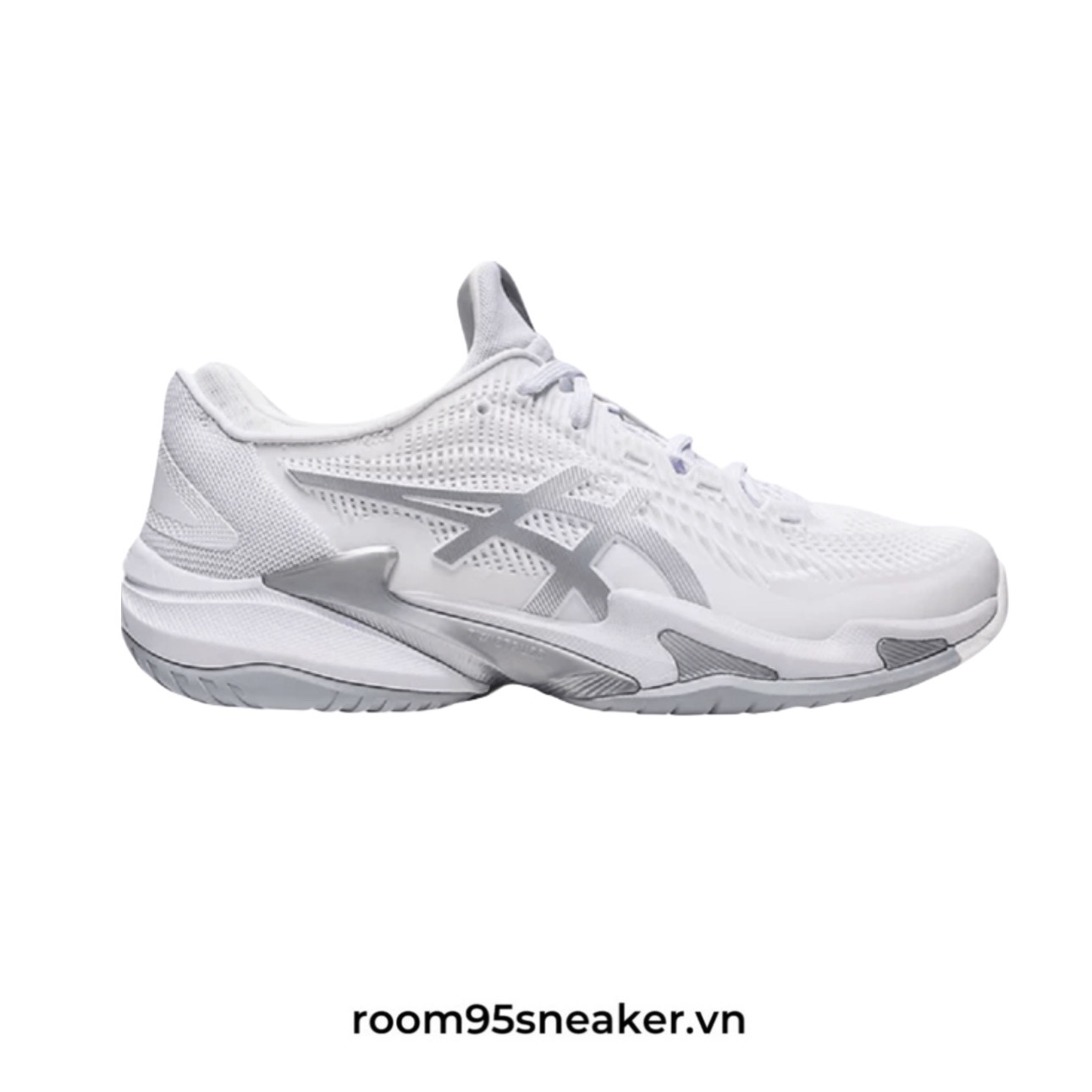 R26 Asics Wmns Court FF 3 'White Pure Silver'