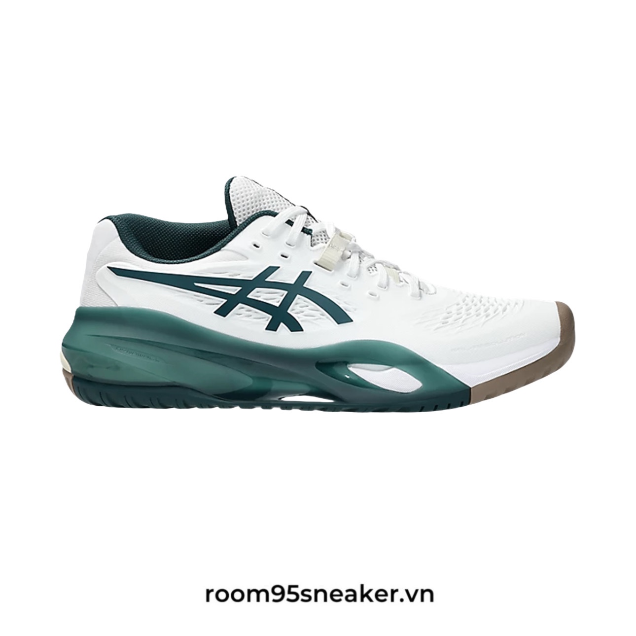R26 Asics Gel-Resolution X 'White Saxon Green'