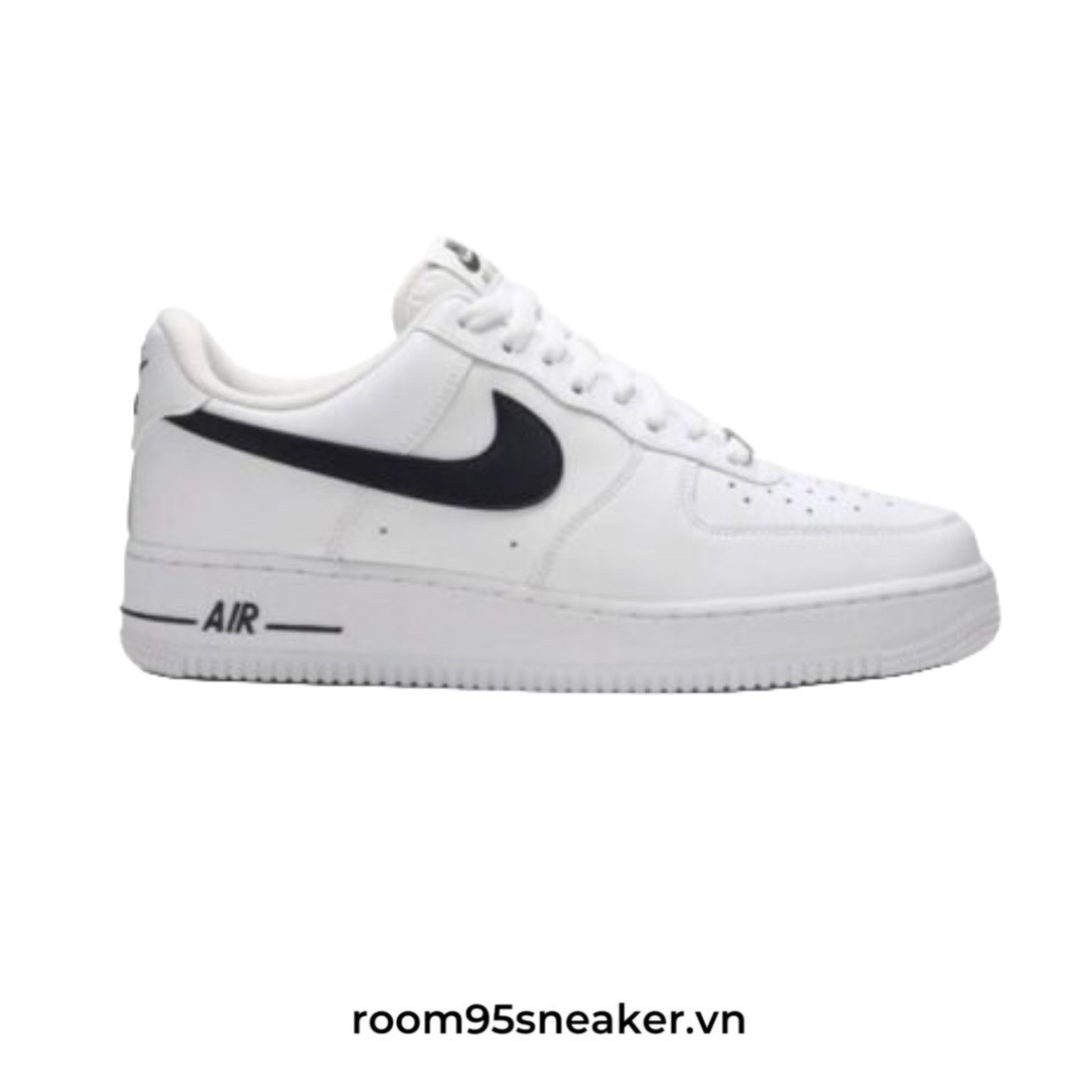 R06 Nike Air Force 1 07 AN20 White Black Swoosh