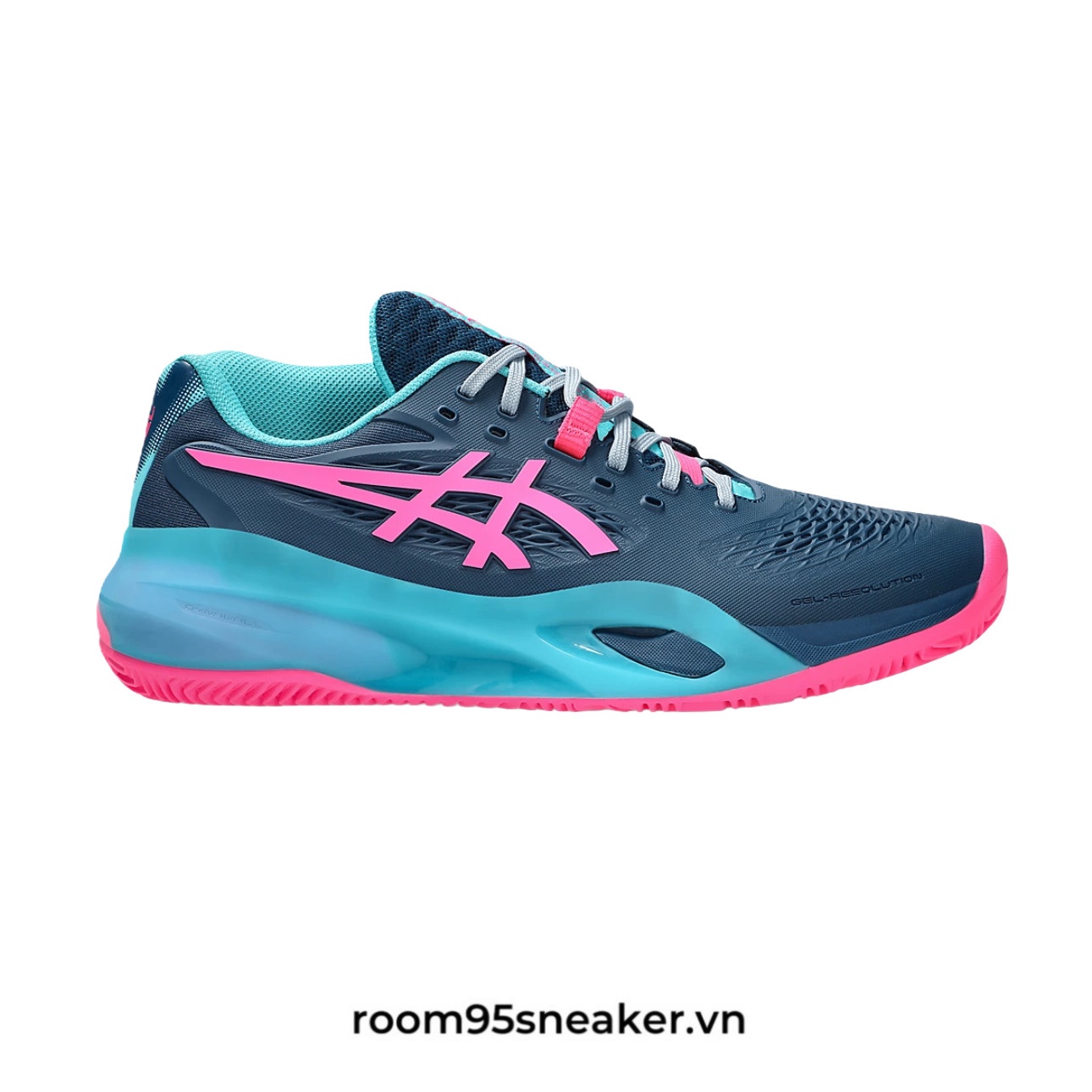R26 Asics Gel-Resolution x Padel 'Mako Blue Pink'
